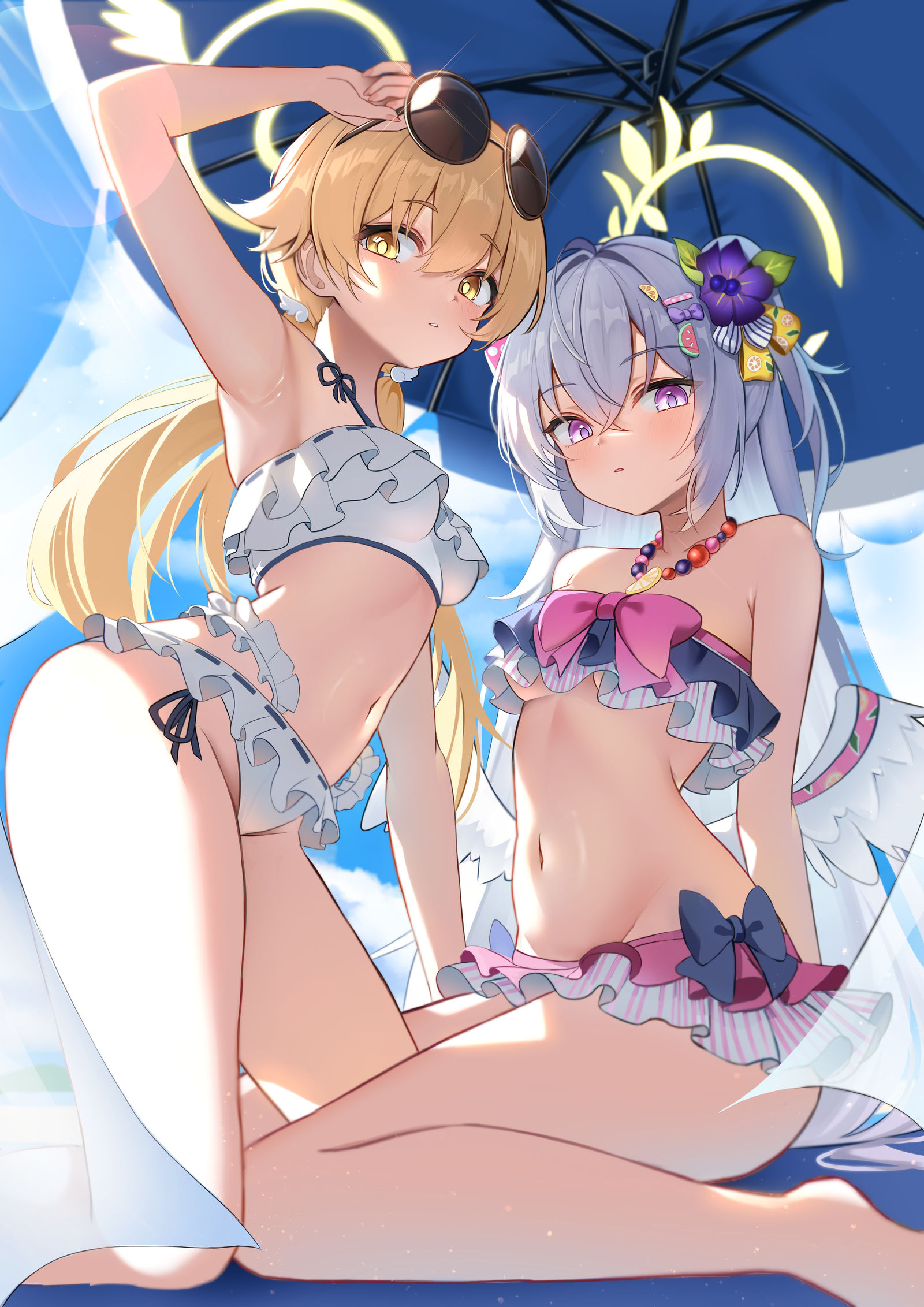 希夫米&阿兹萨插画图片壁纸