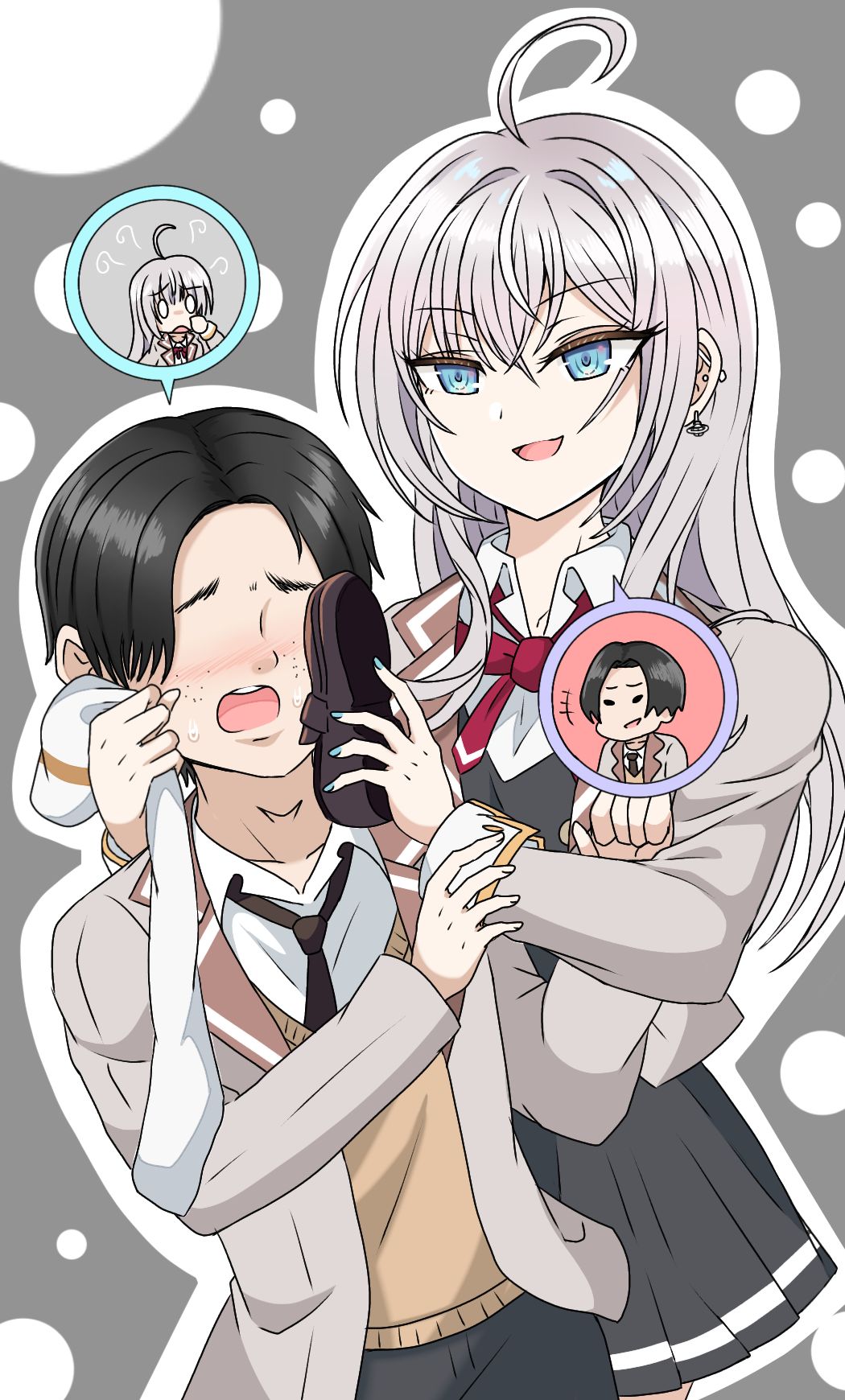 横暴㉕插画图片壁纸