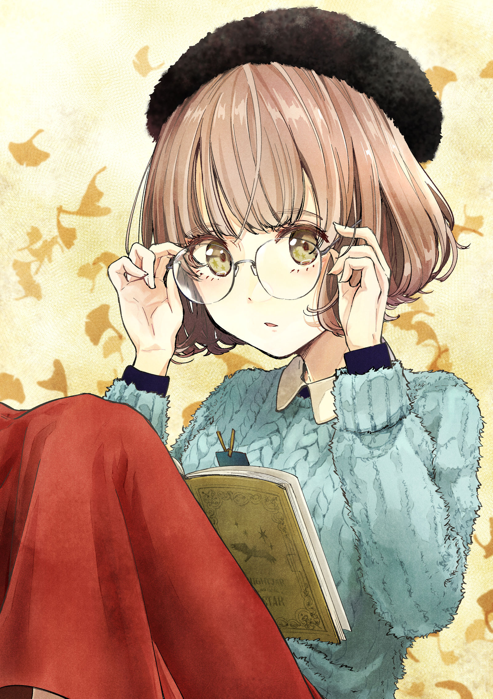 autumn插画图片壁纸