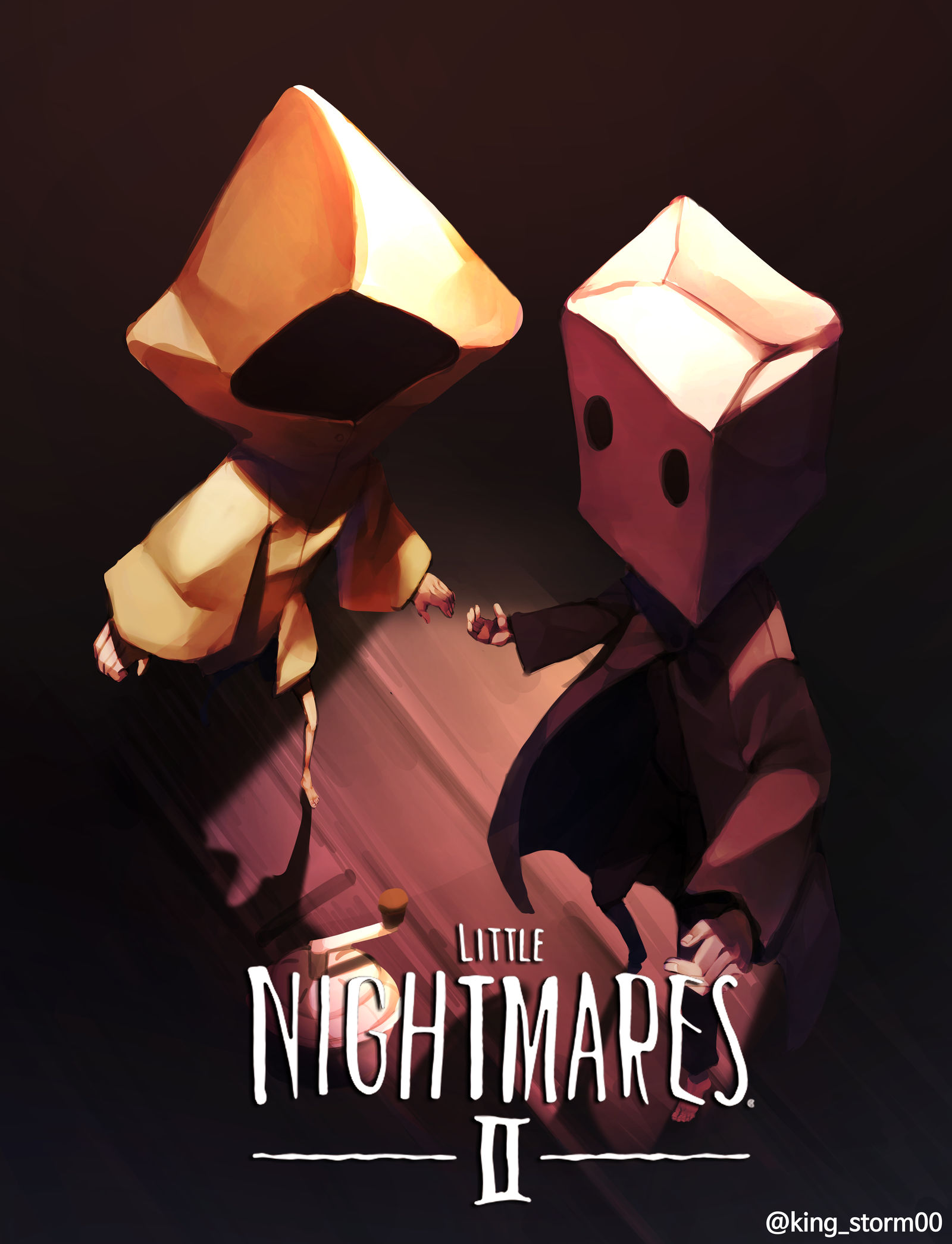 Little Nightmares II- Mono&Six插画图片壁纸