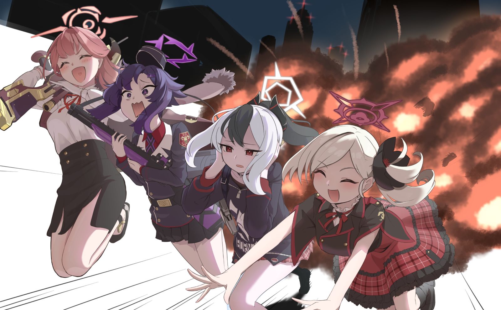 爆炸奥奇是第一次插画图片壁纸