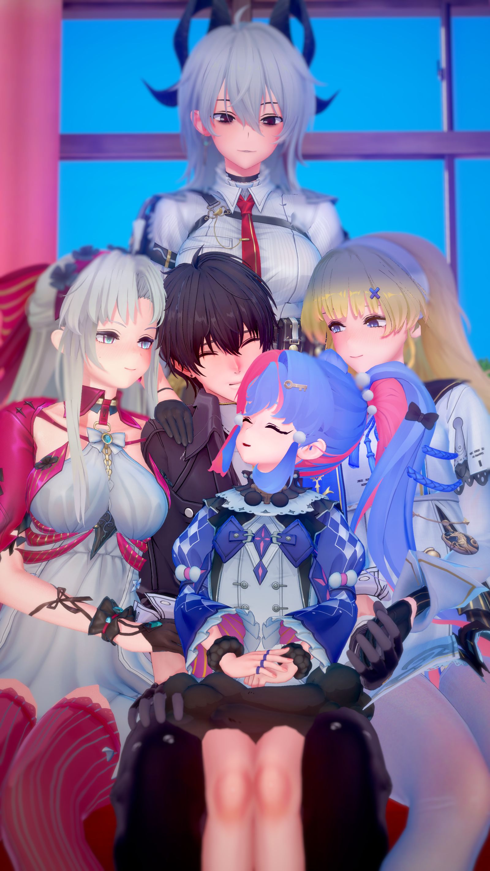 Rinascita Ladies WIP插画图片壁纸