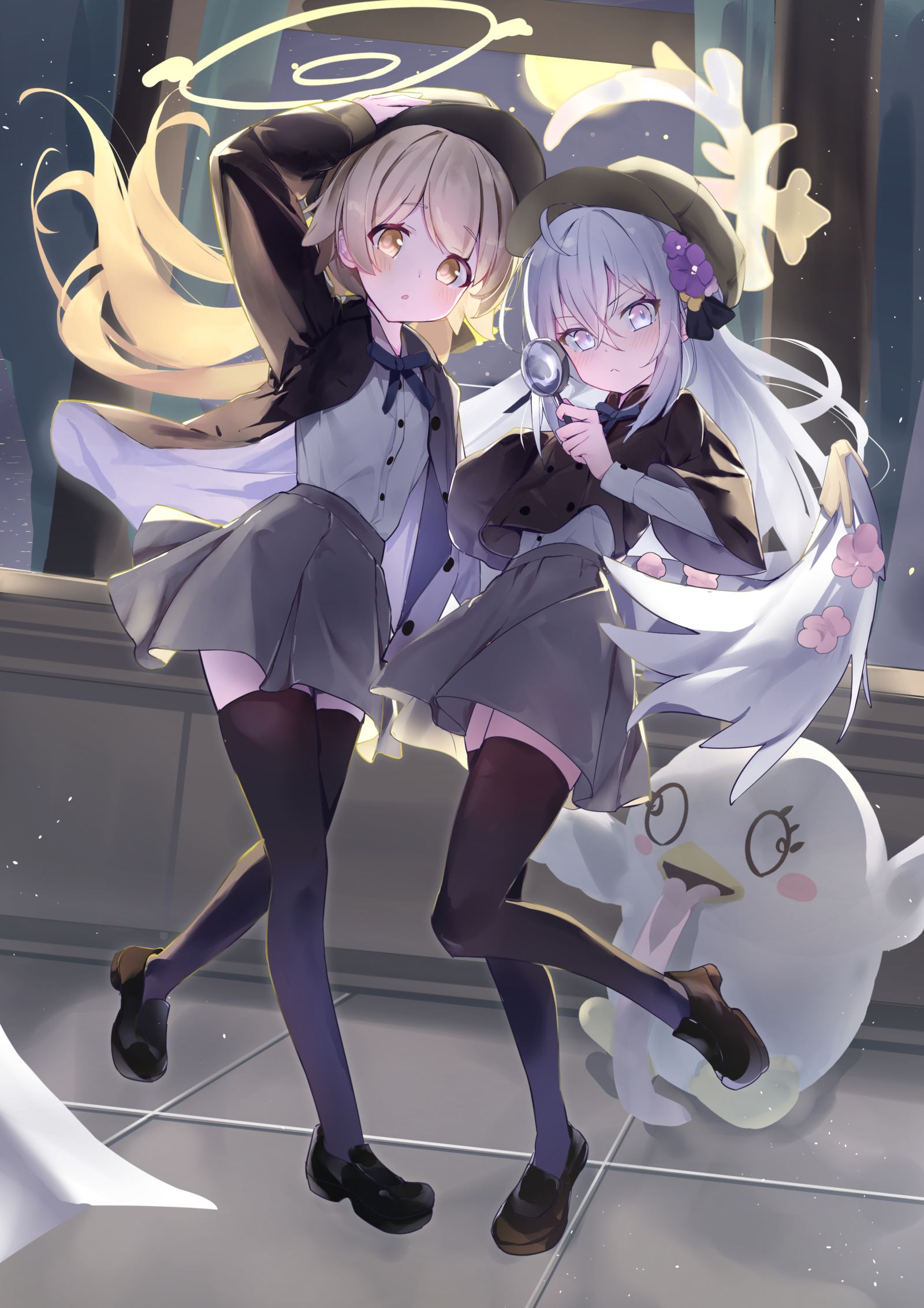 侦探希弗尔斯插画图片壁纸