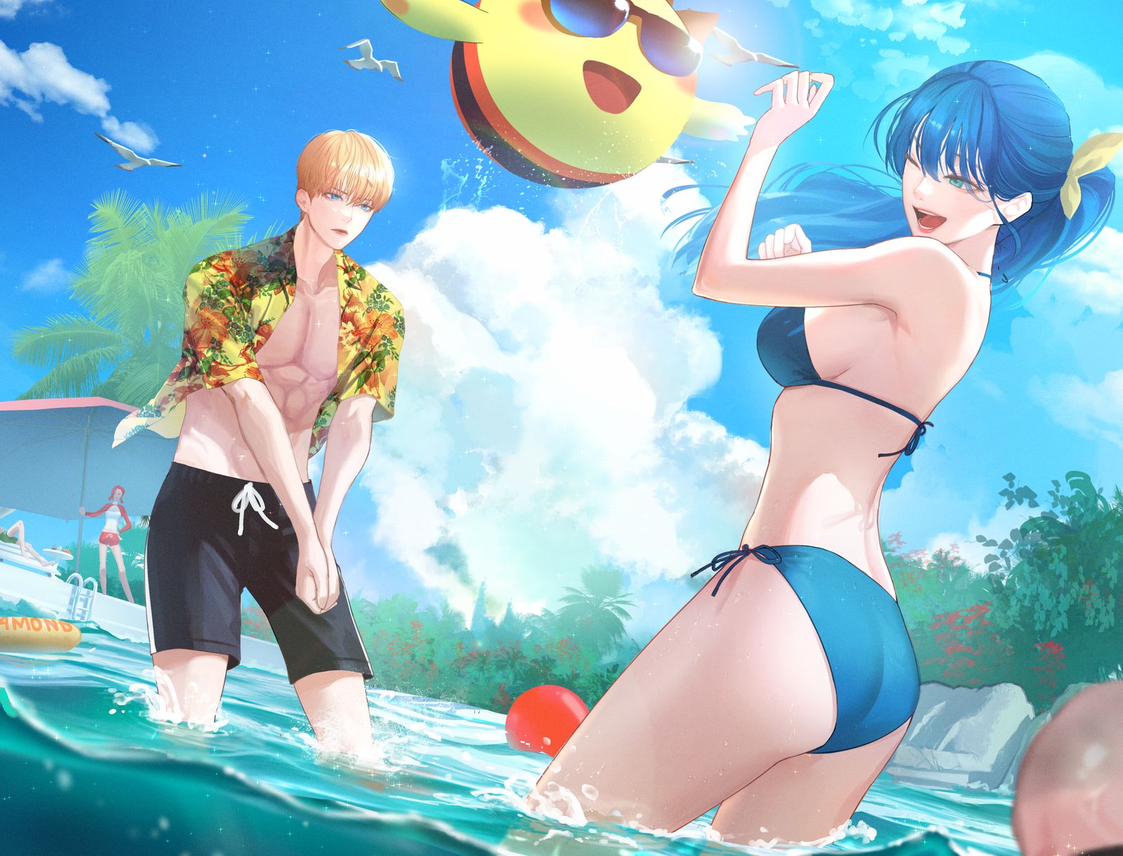 夏插画图片壁纸