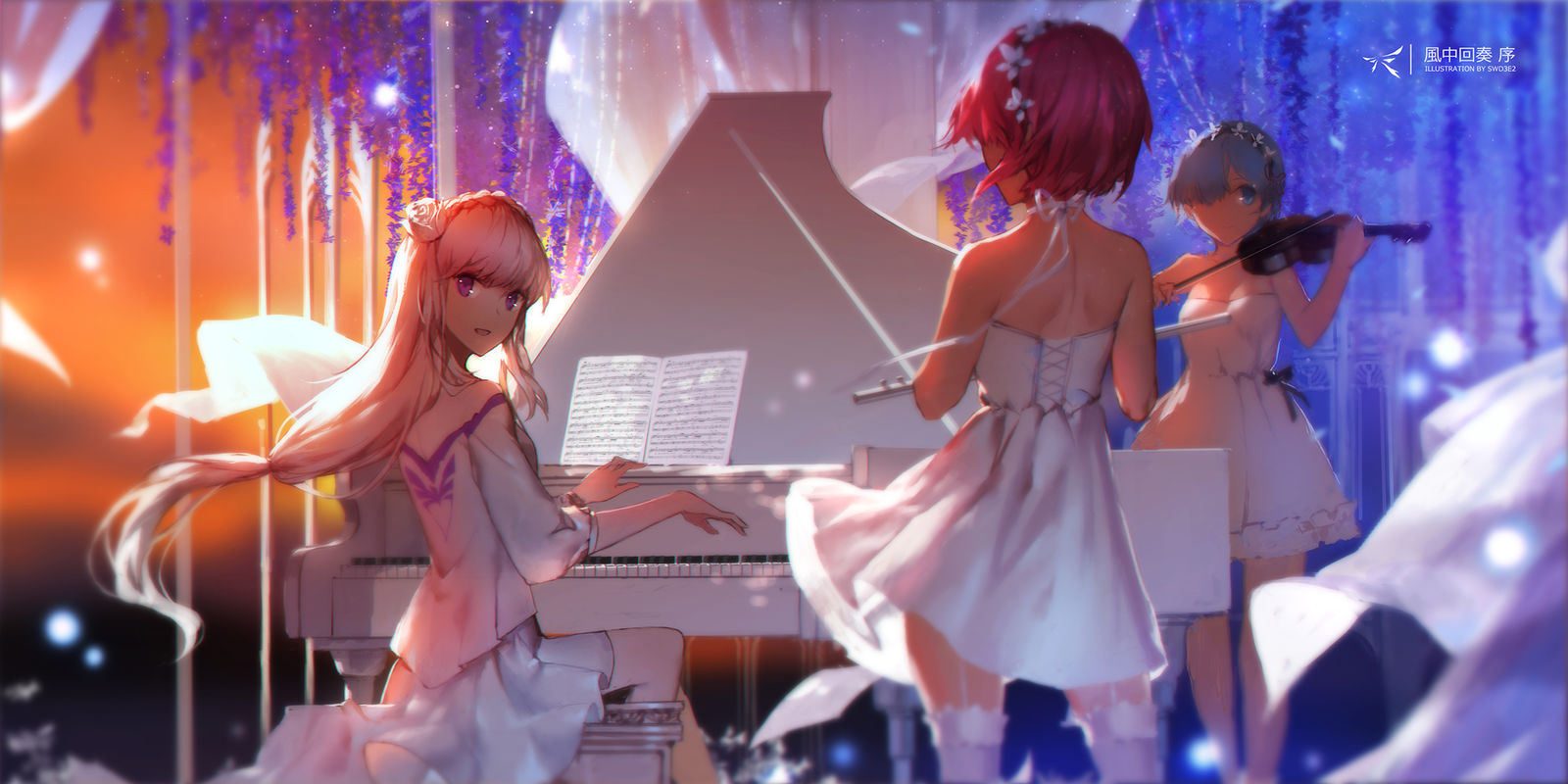 -風中回奏 序-插画图片壁纸