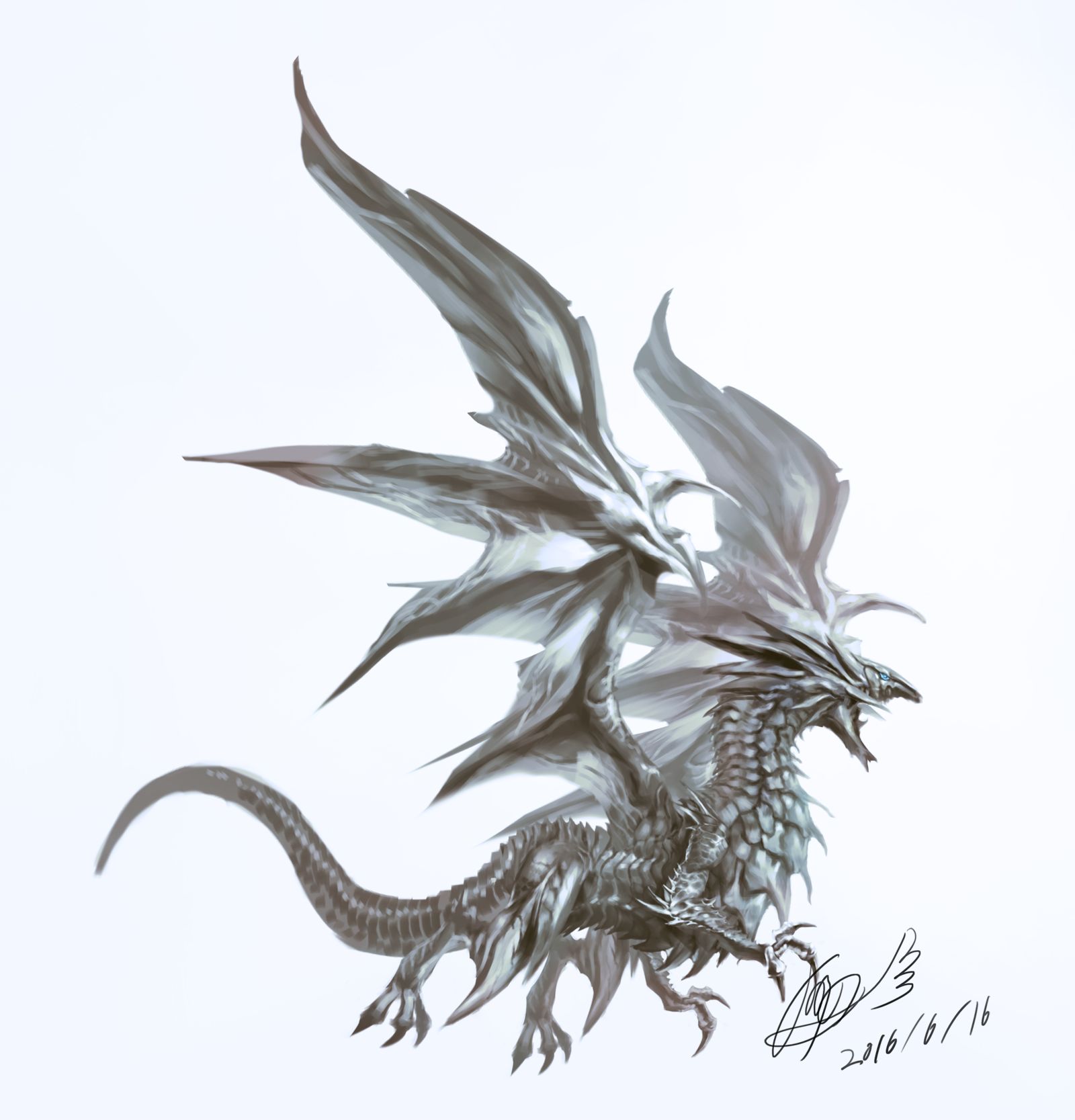 青眼白龙-怪兽奇幻