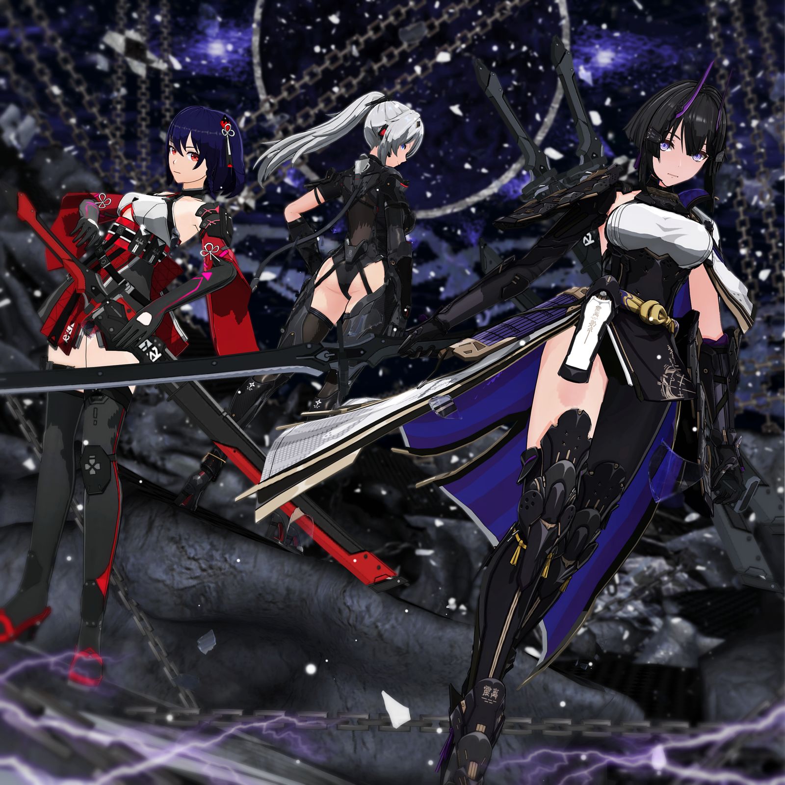 【MMD以太盖瑟】“团队：鳗鱼”插画图片壁纸