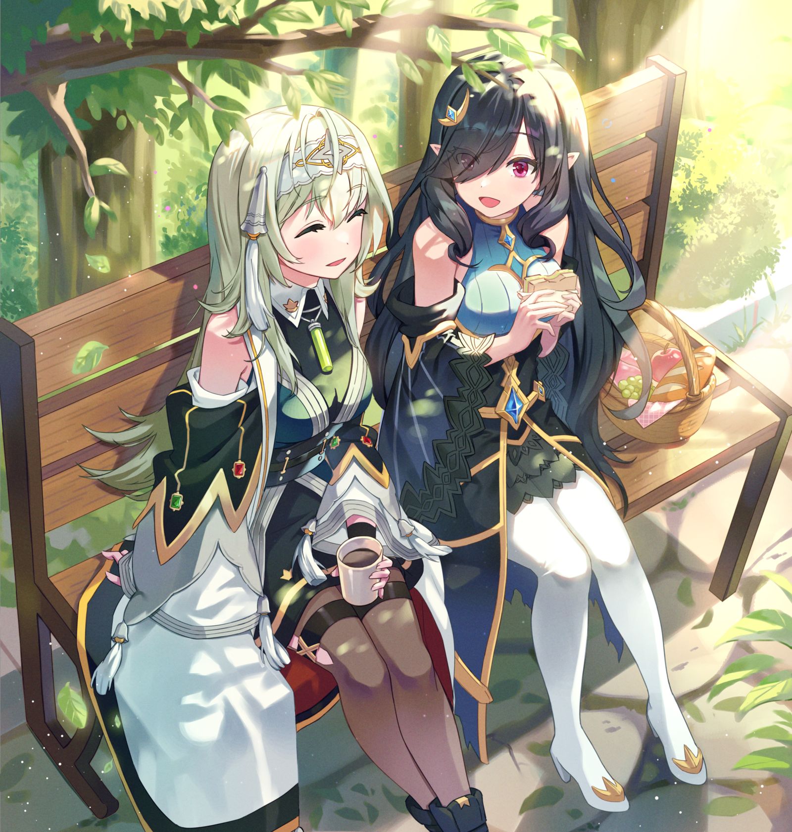 波利蒂斯和埃达插画图片壁纸