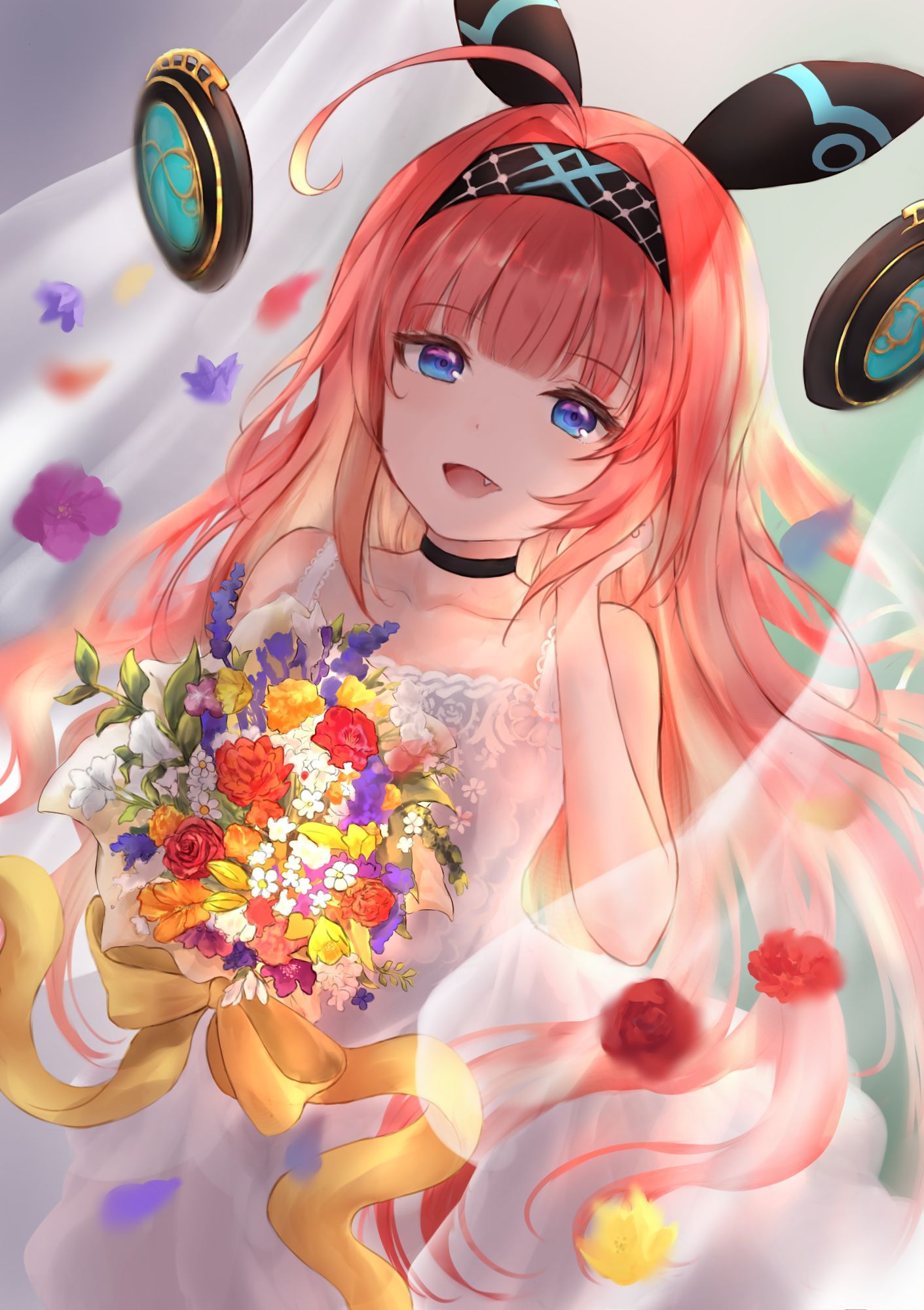 新娘李雪娜插画图片壁纸