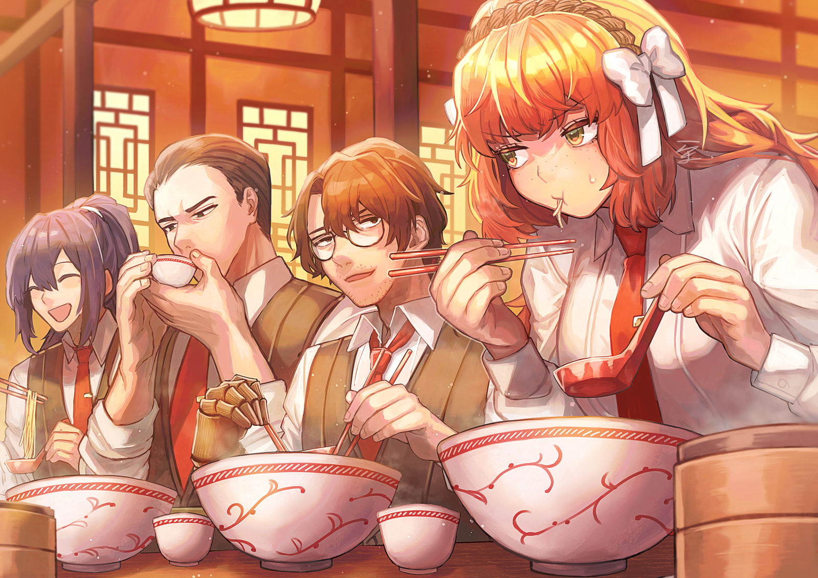 利乌协会插画图片壁纸