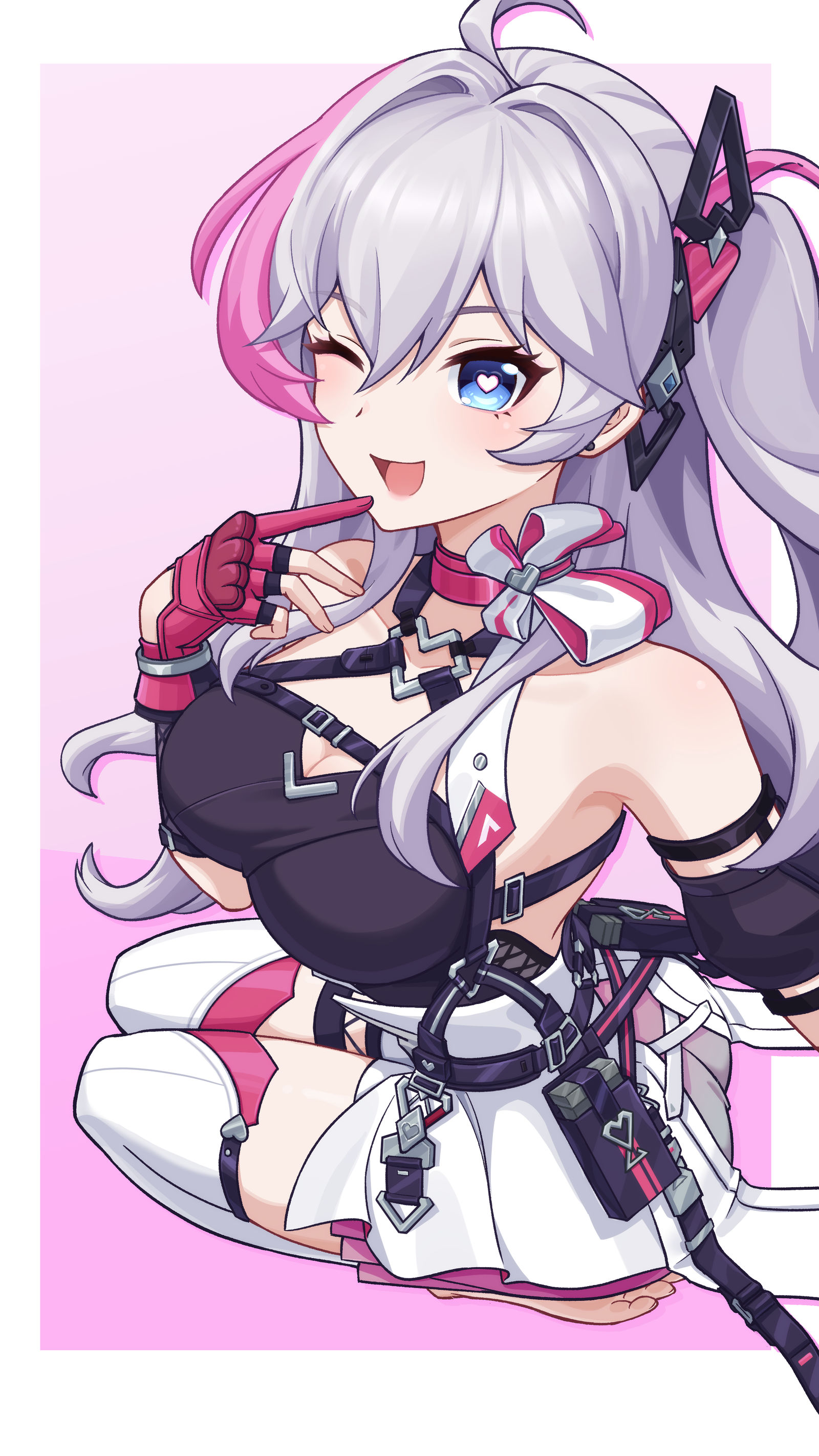 画了卡丘的香奈美插画图片壁纸
