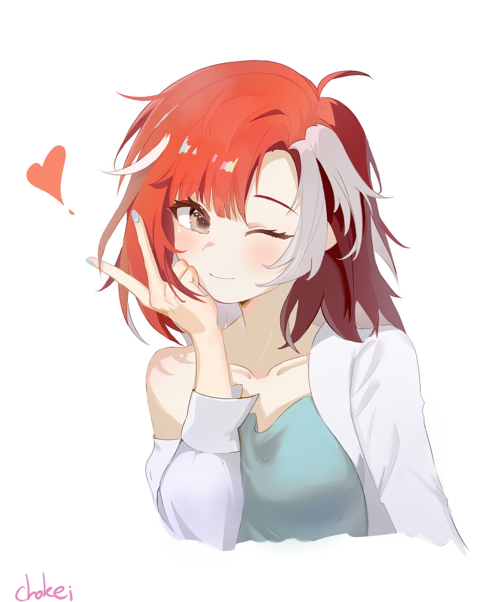 艾卡生日插画图片壁纸