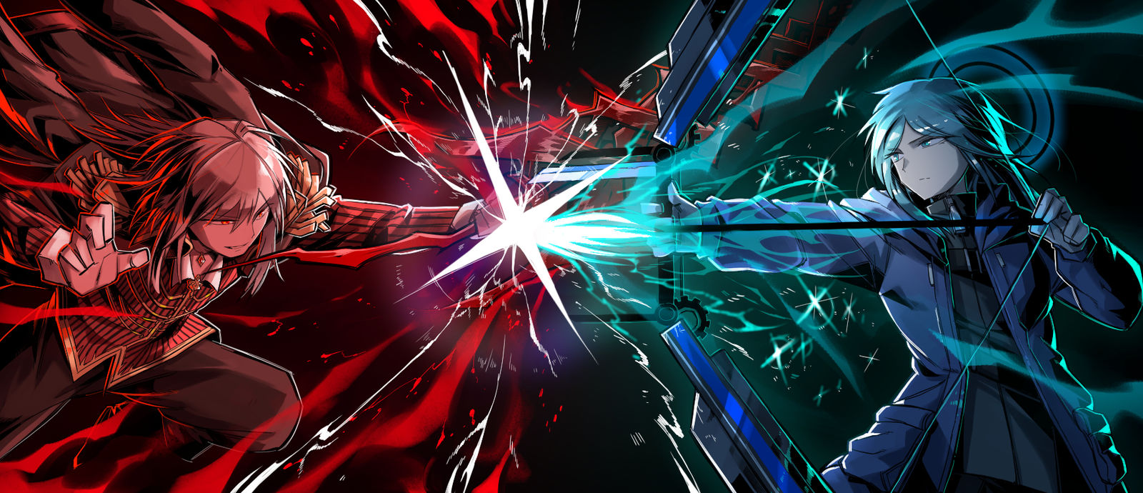 堂吉诃德vs巴里插画图片壁纸