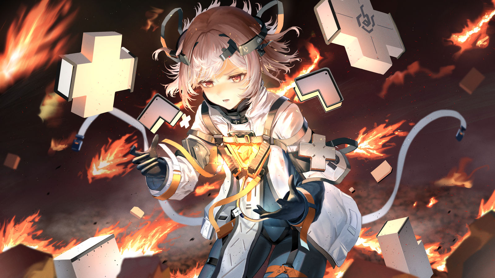 芙提雅/Fritia插画图片壁纸