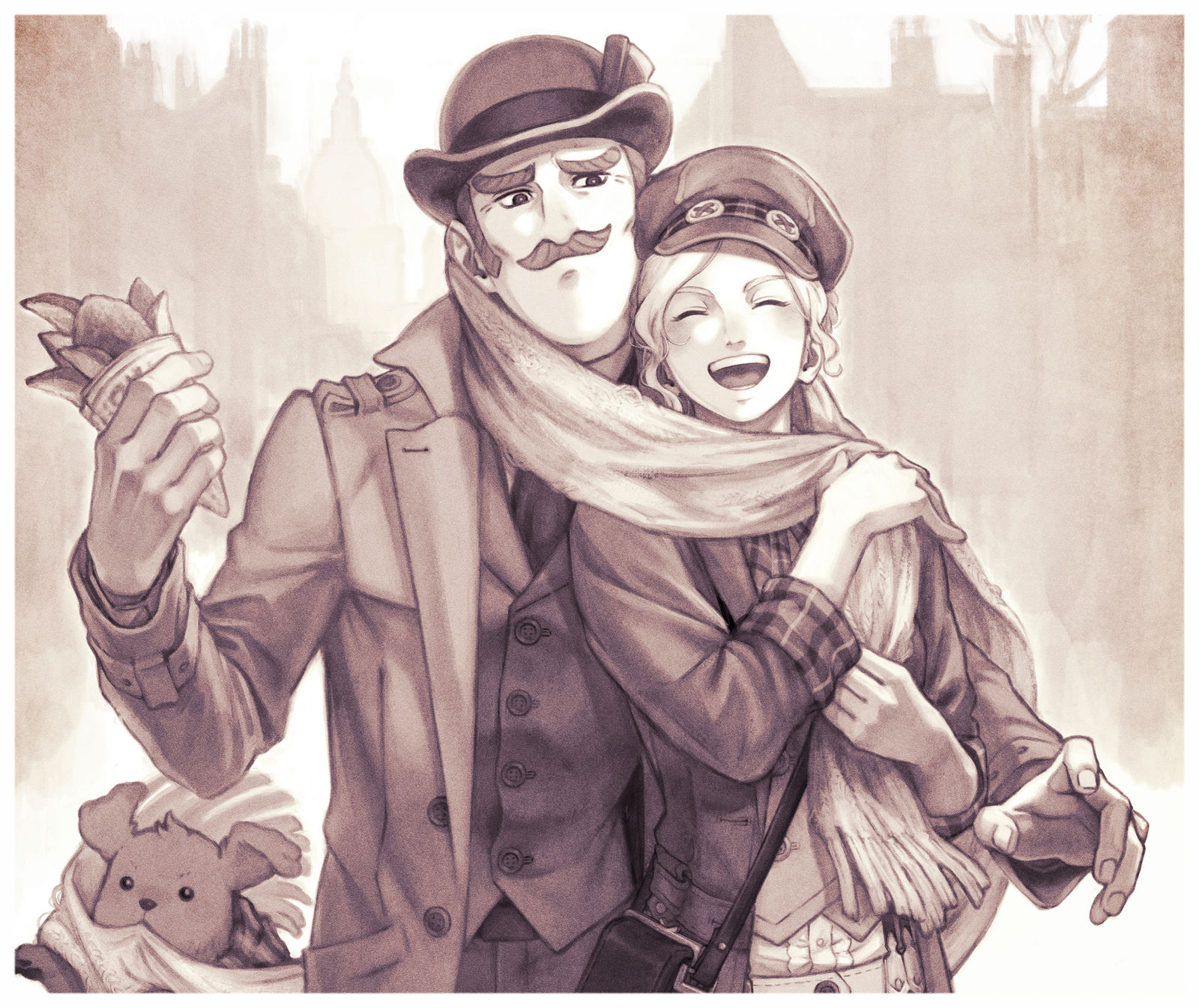 大逆転裁判插画图片壁纸