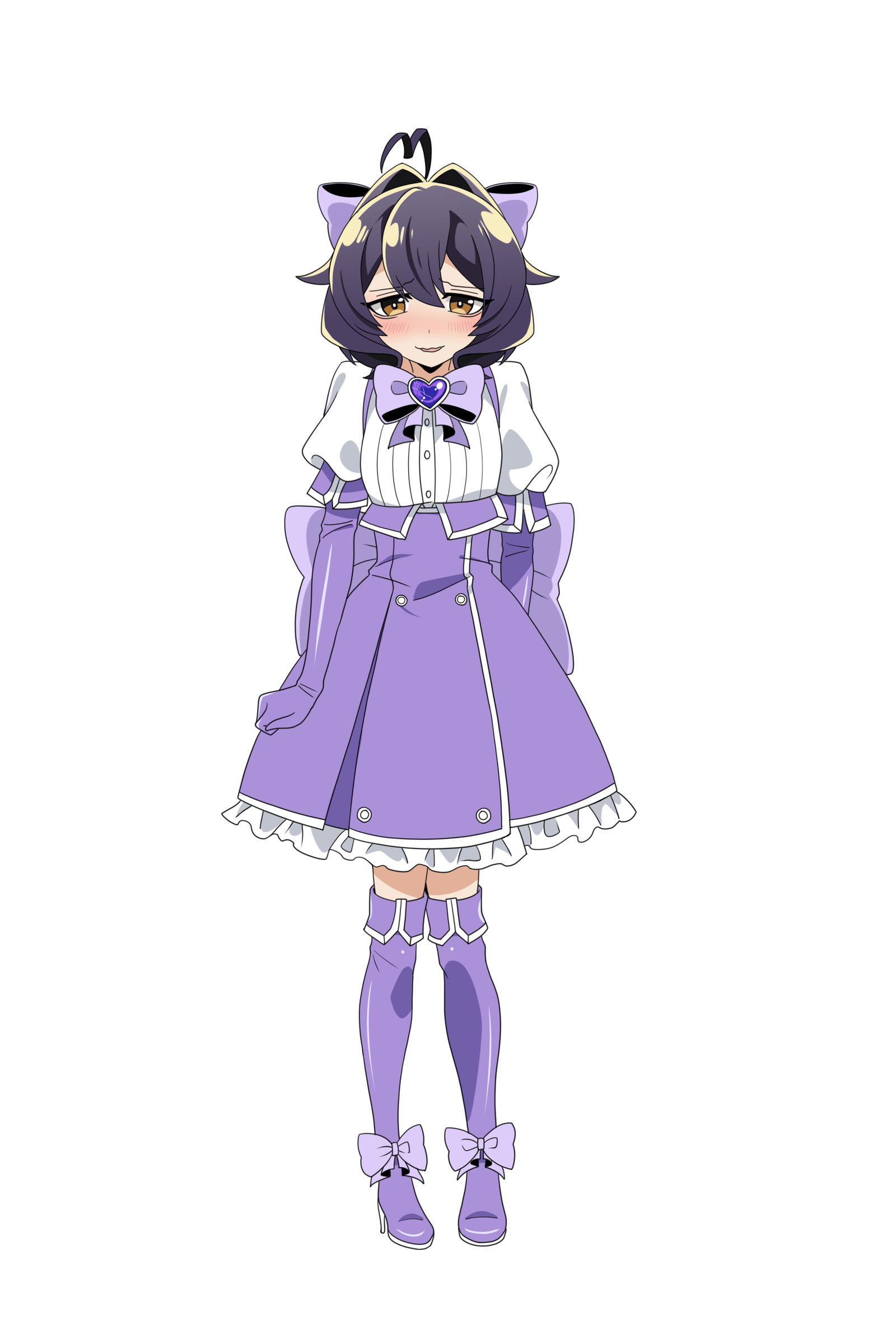 魔法少女 紫晶头像同人高清图