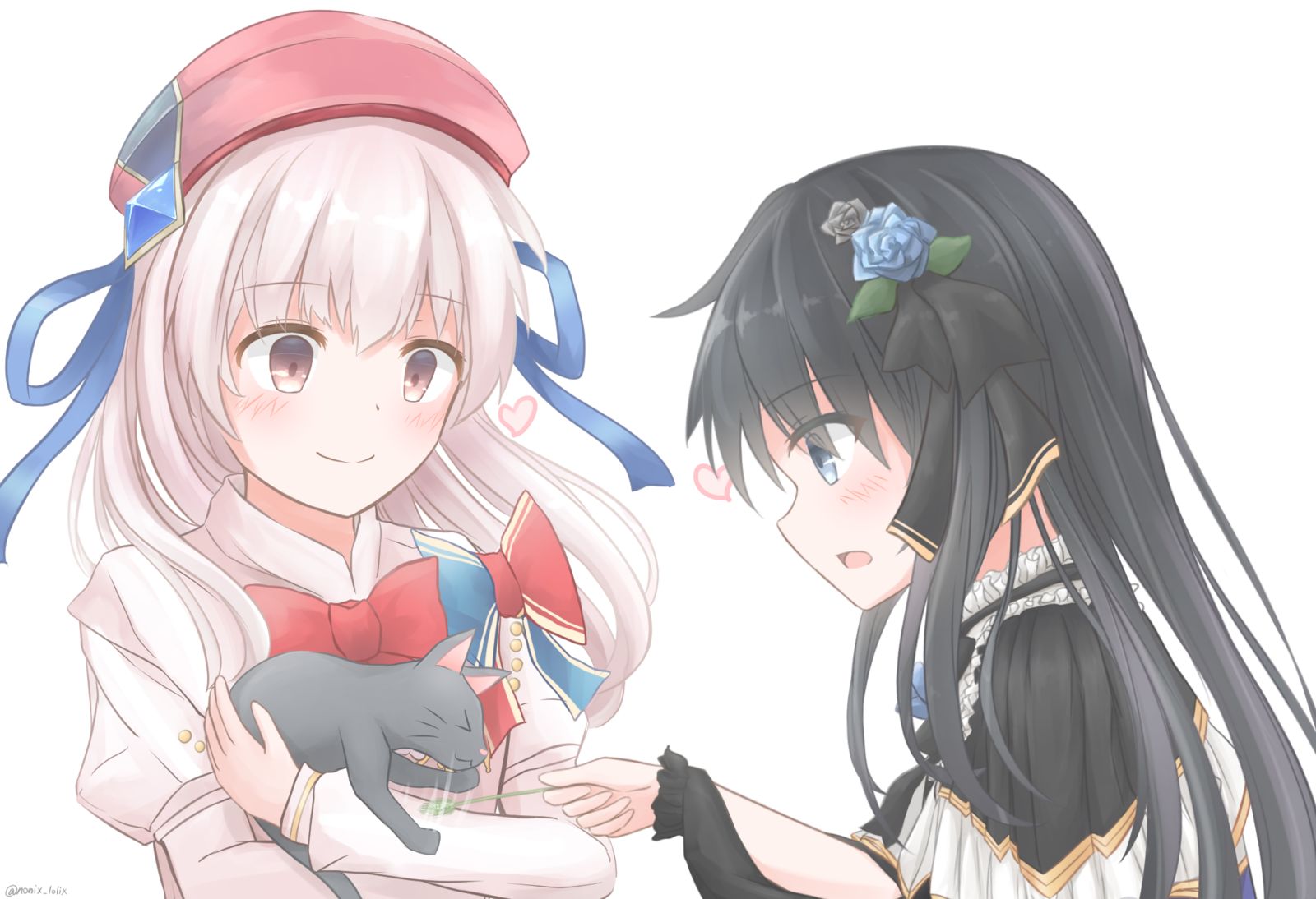 小猫和光和对立。(arcaea)