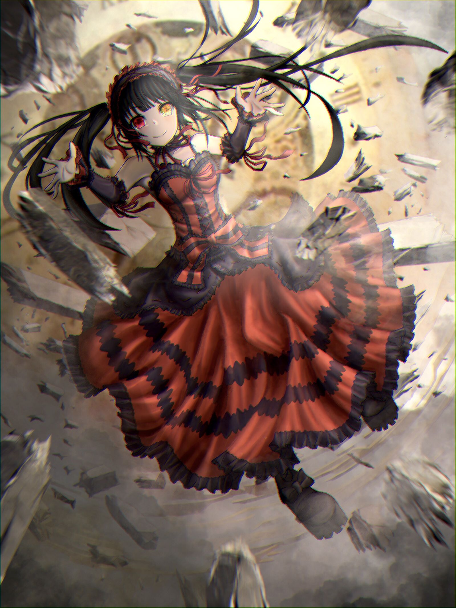 時崎狂三插画图片壁纸