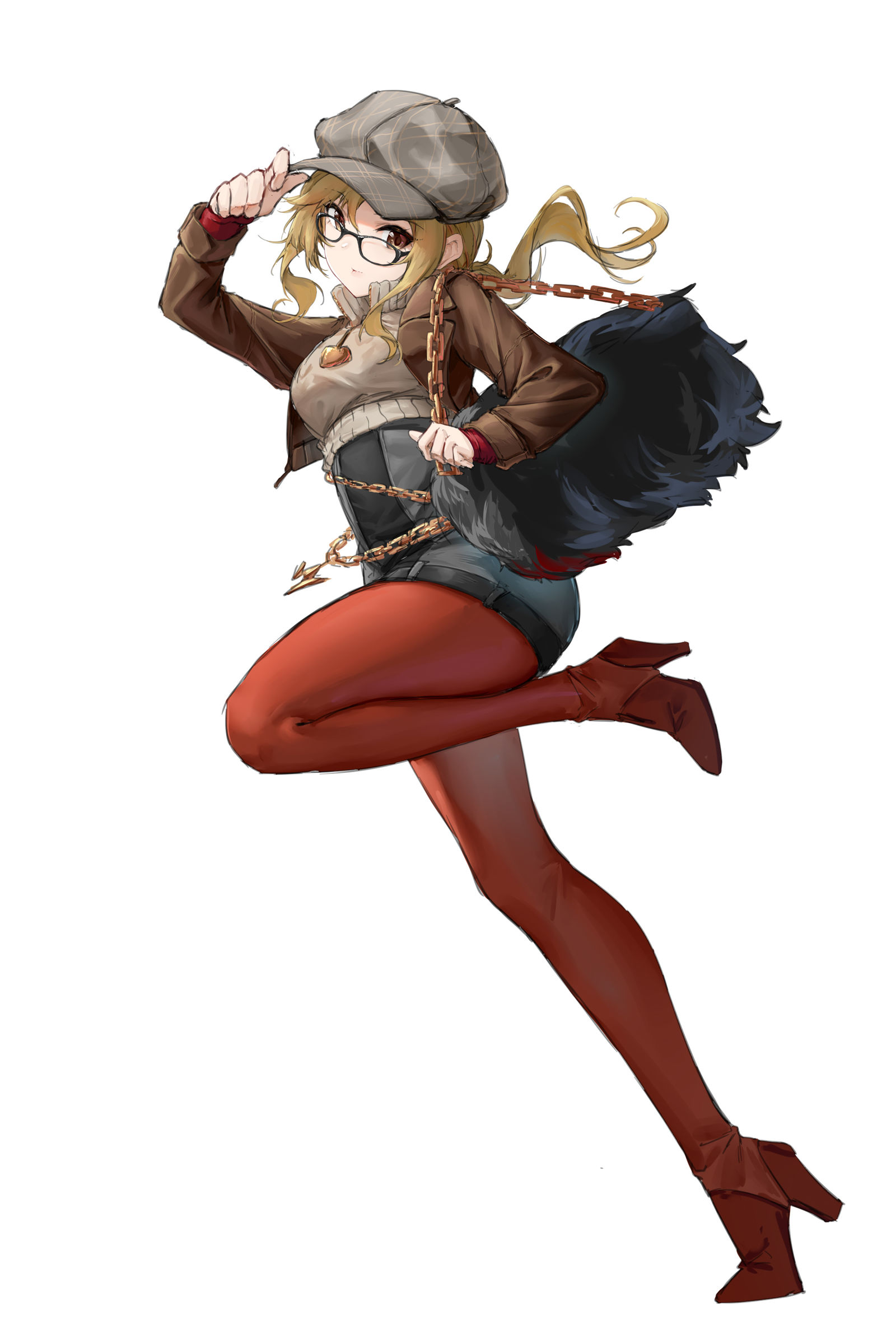 梅兰妮插画图片壁纸