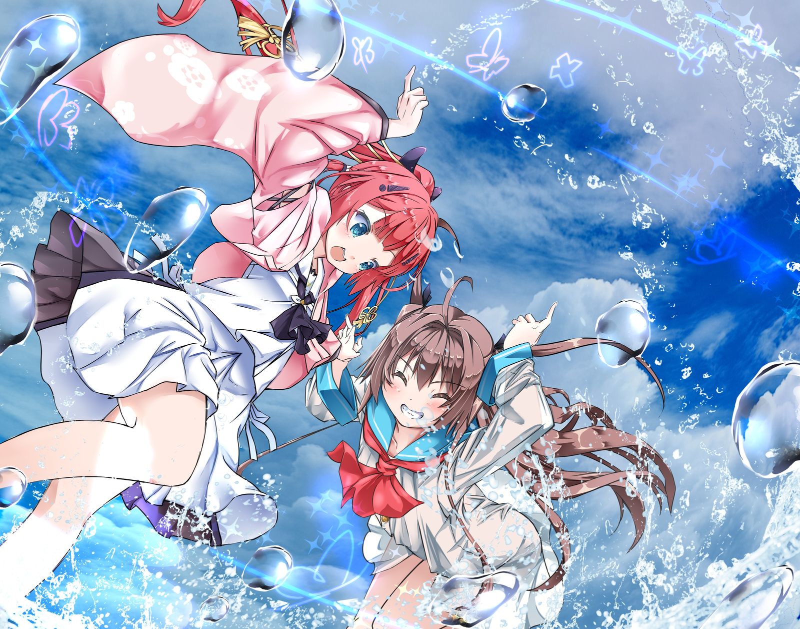 夏季小说游戏插画图片壁纸