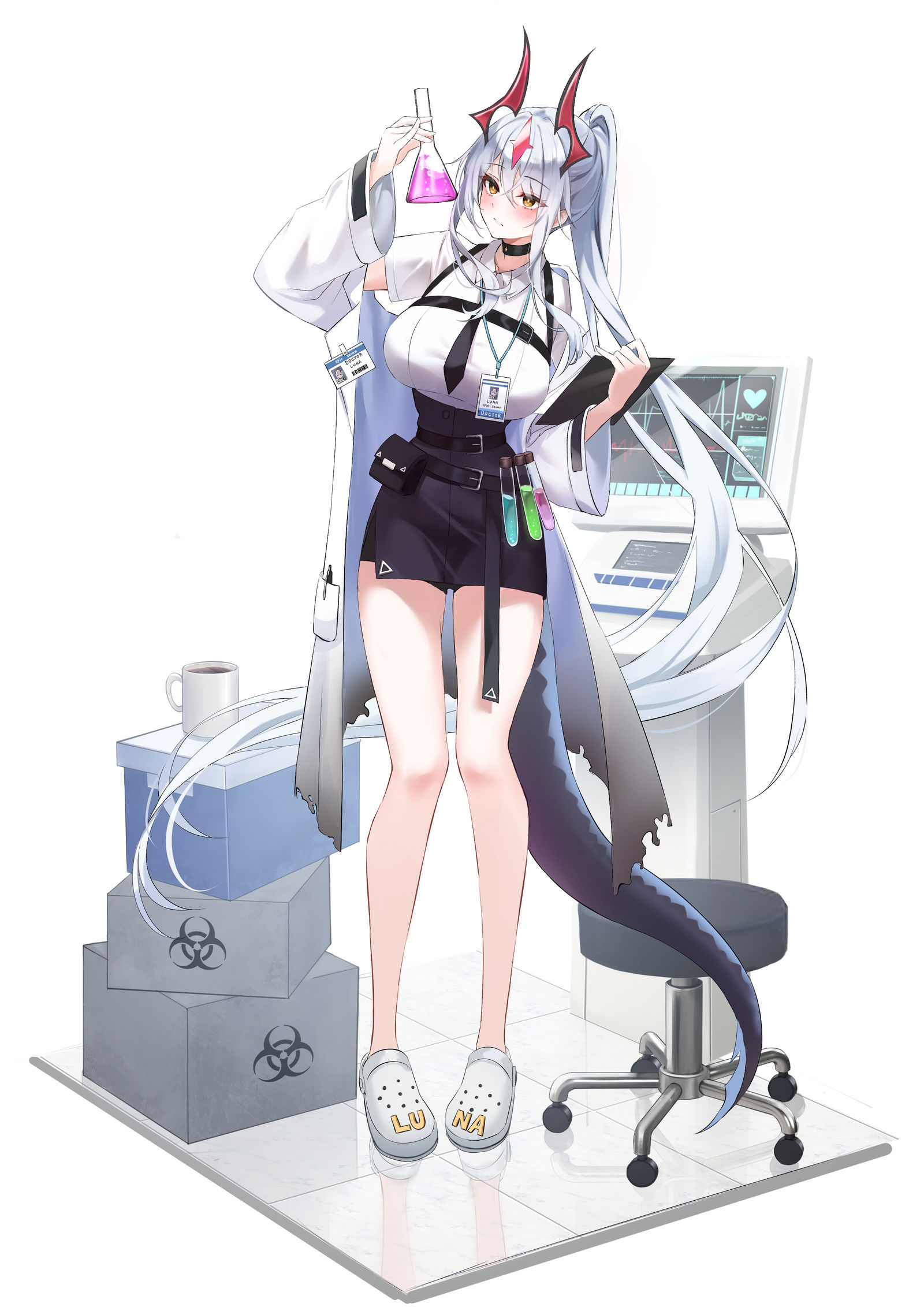 Dr. Luna插画图片壁纸