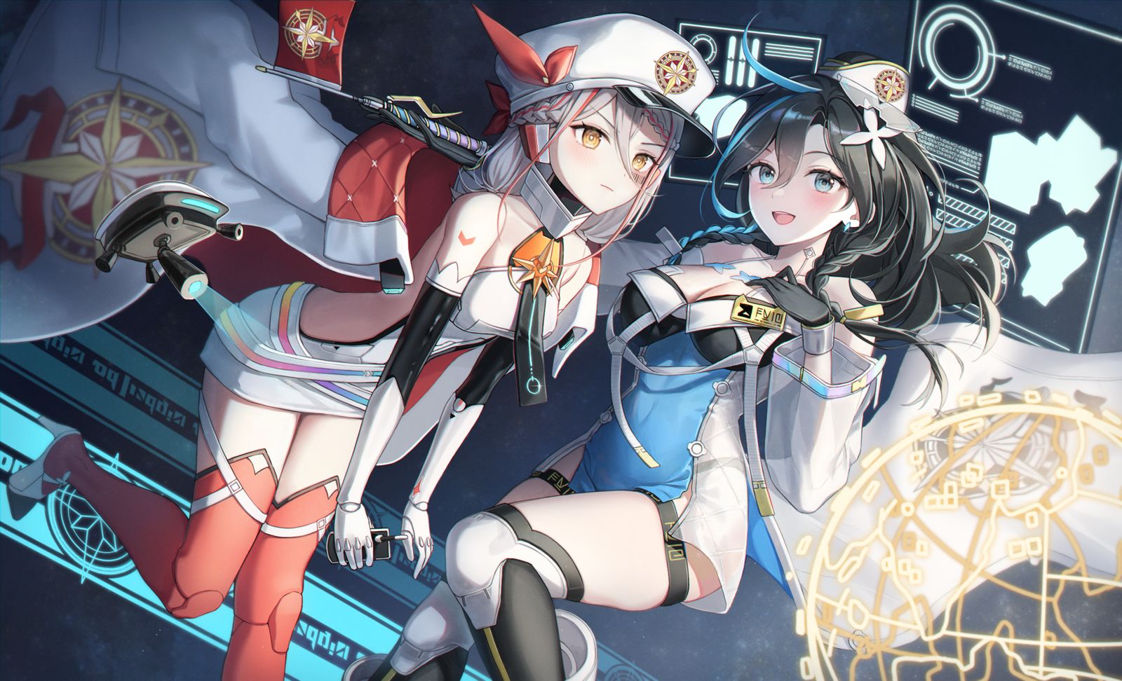 兰迪&计划插画图片壁纸
