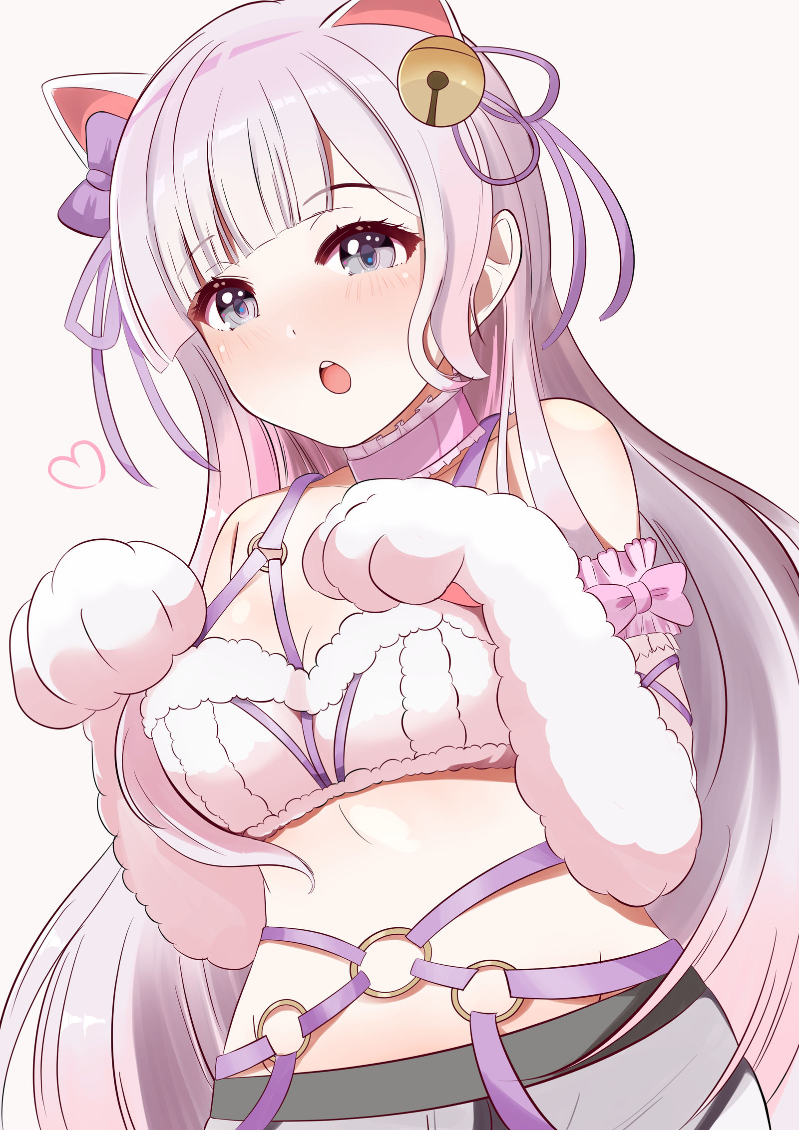 出云咲姫猫耳插画图片壁纸