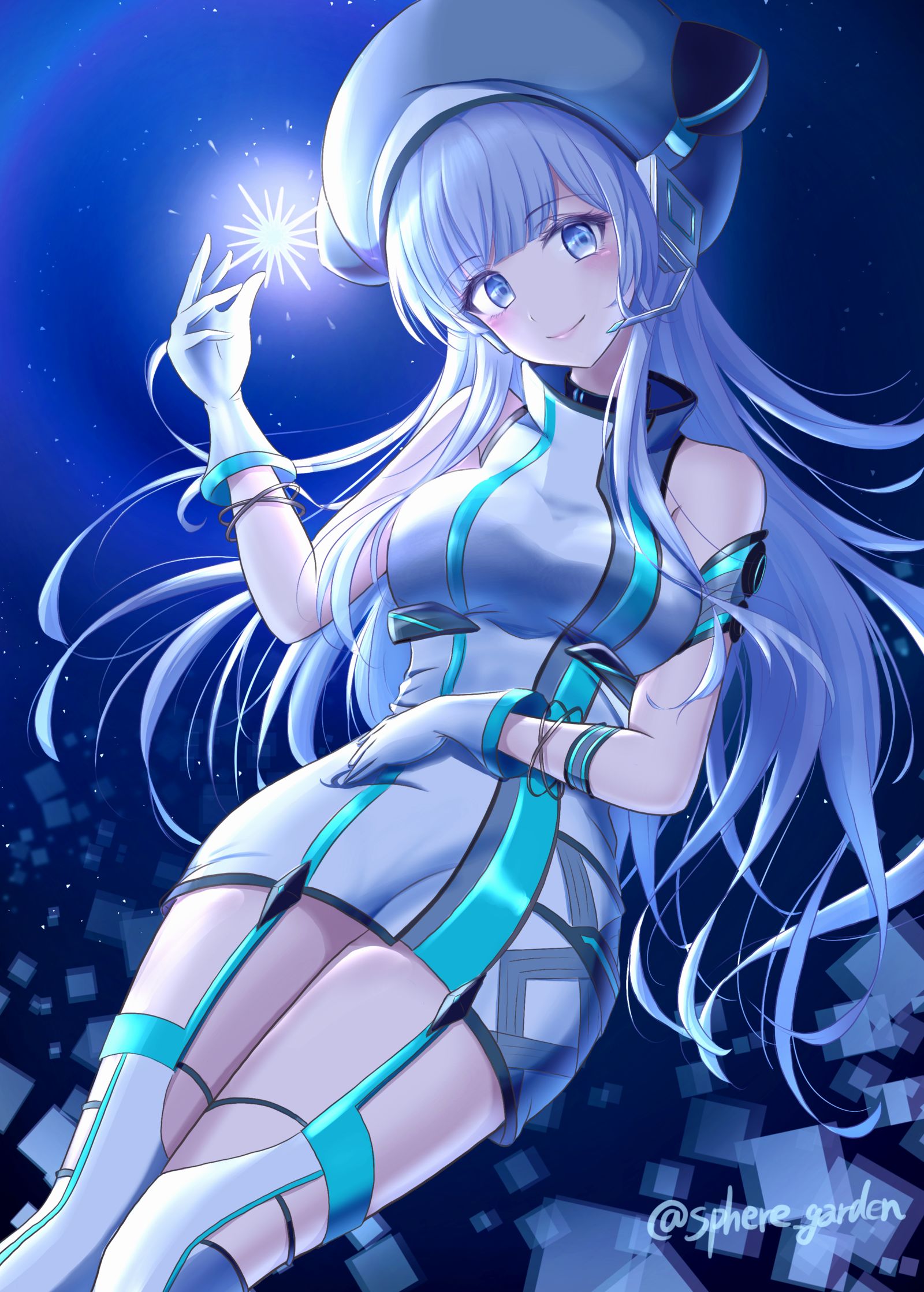 我最爱的星星插画图片壁纸