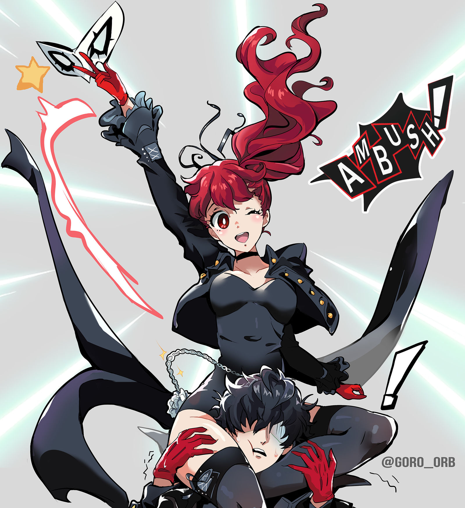 Ambush P5插画图片壁纸