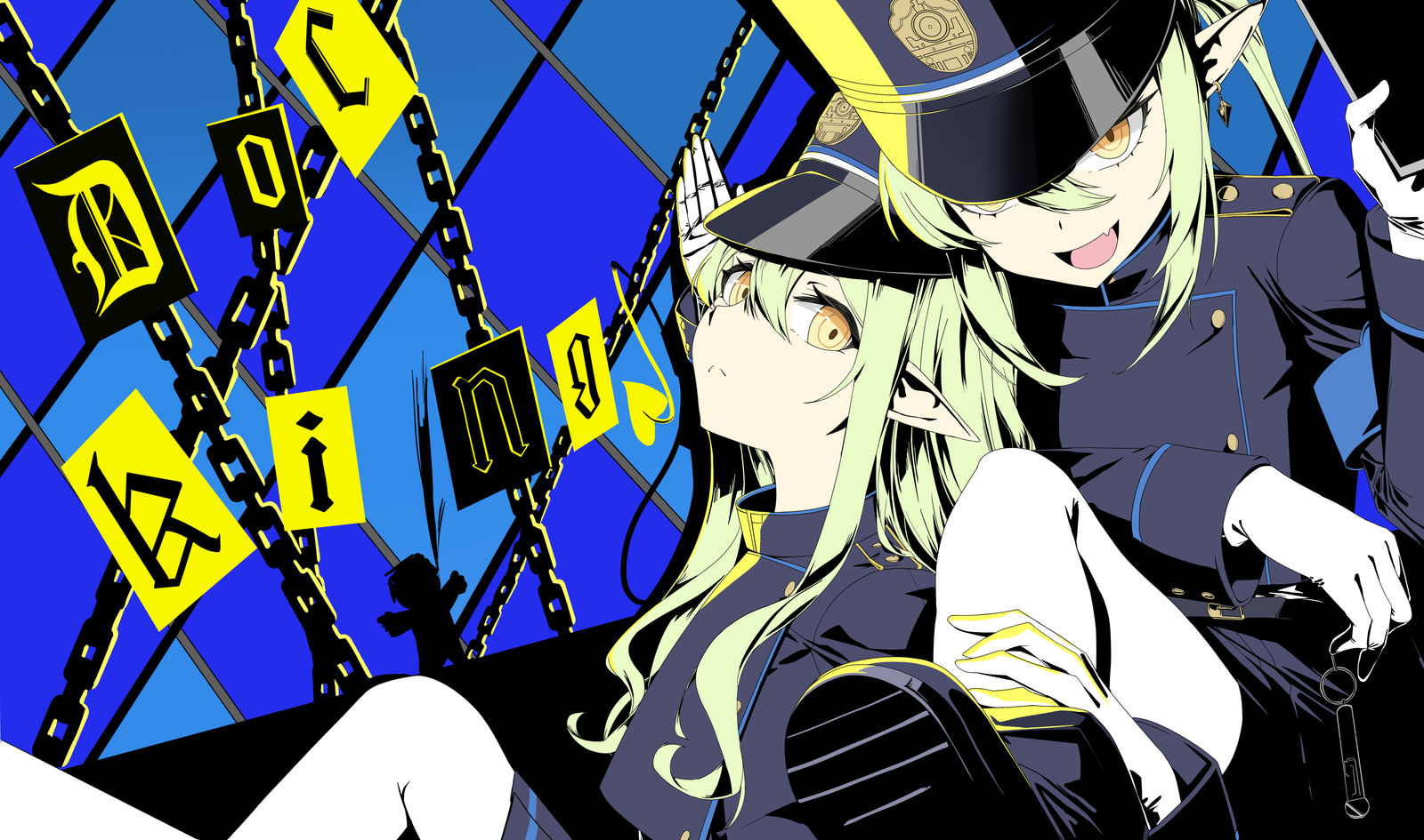 Pers...Docking!Docking!插画图片壁纸