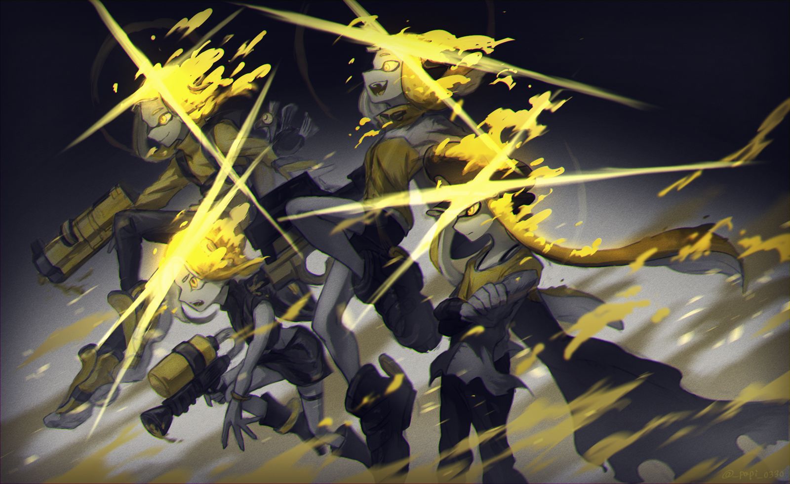 英雄-喷射战士splatoon