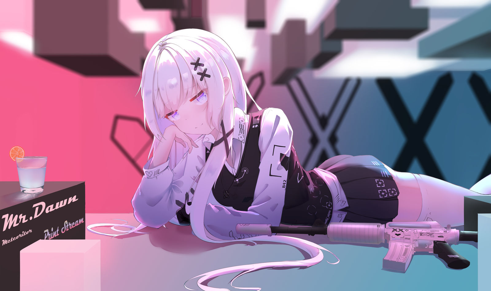 印花姬-m4a1头像同人高清图