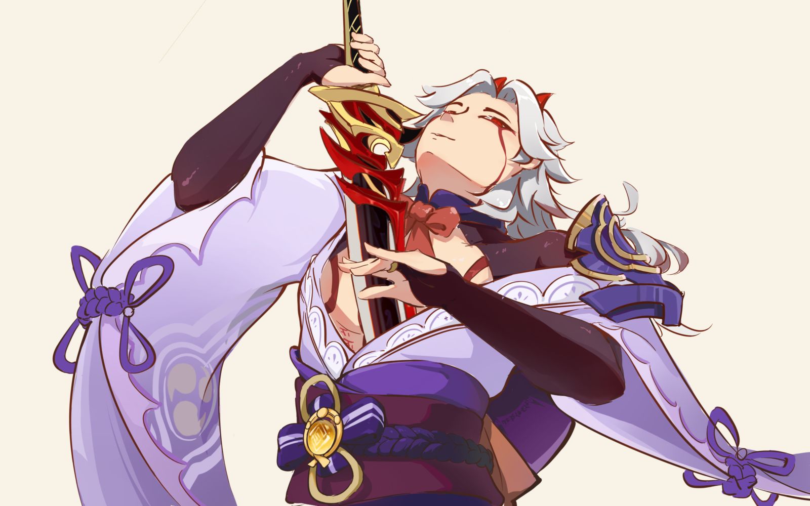 《关于钟离没收我神之眼并被影赶出稻妻这件事的原因》插画图片壁纸