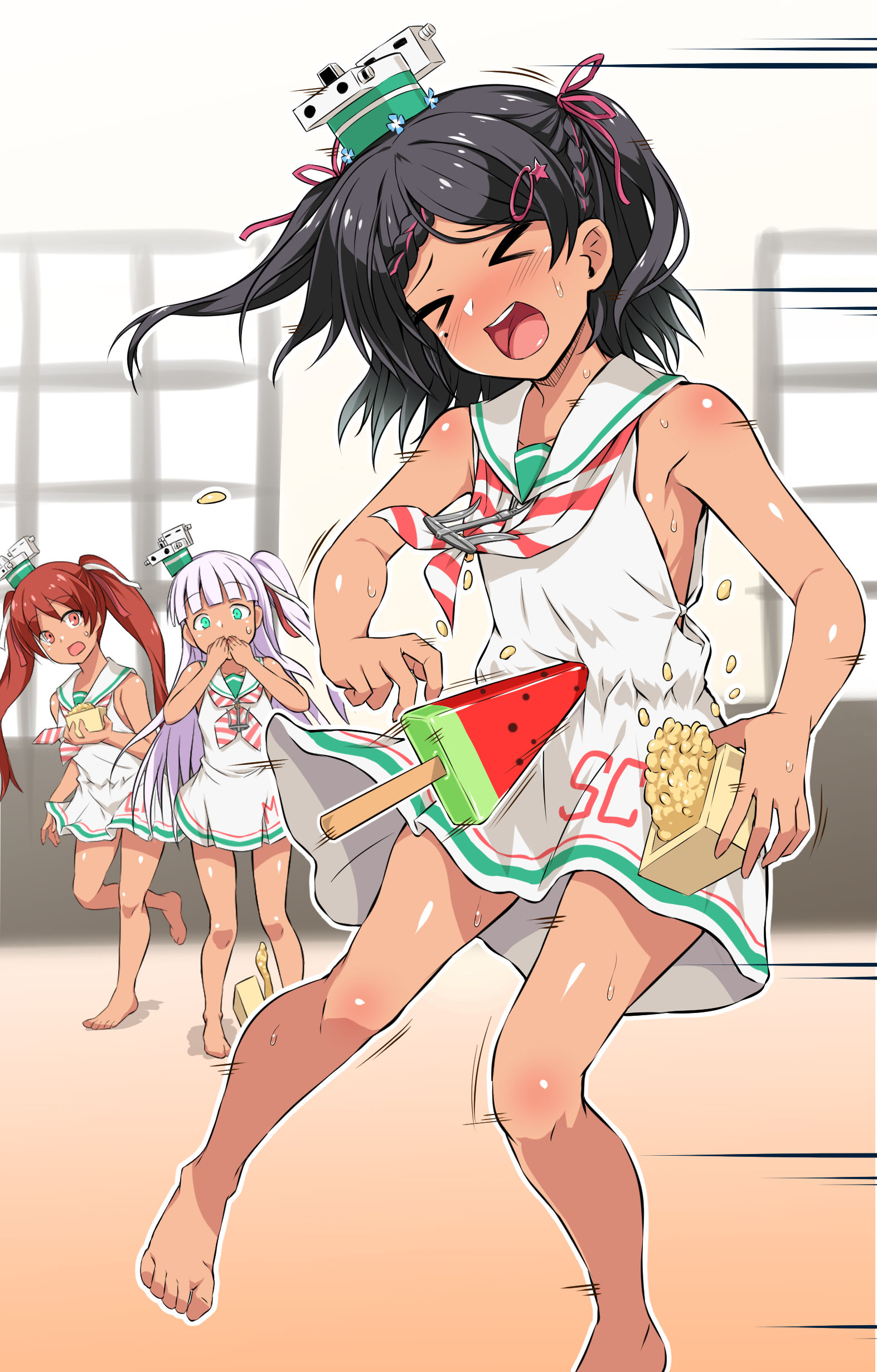 明明是节分却飞来了不同的东西的白子