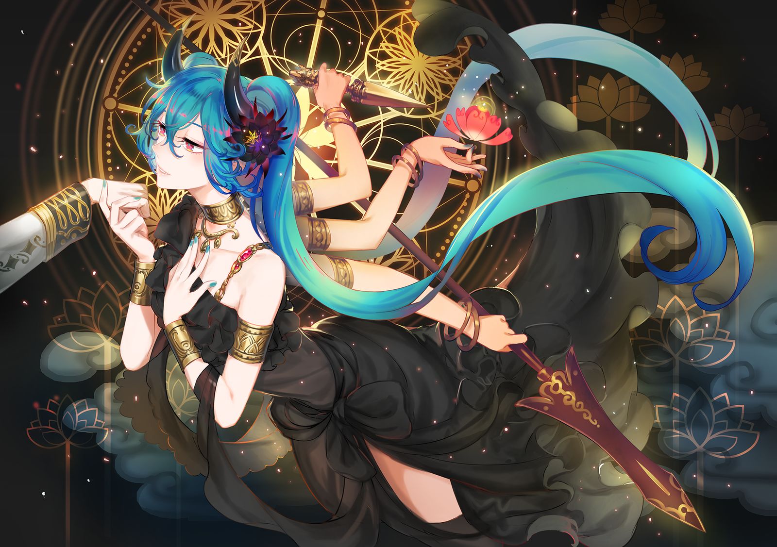 爱之修罗插画图片壁纸