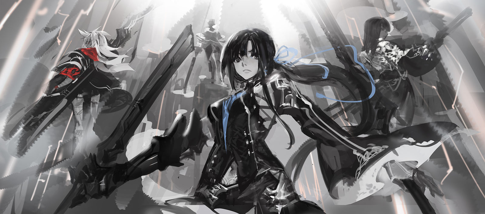 Dueling Blades插画图片壁纸