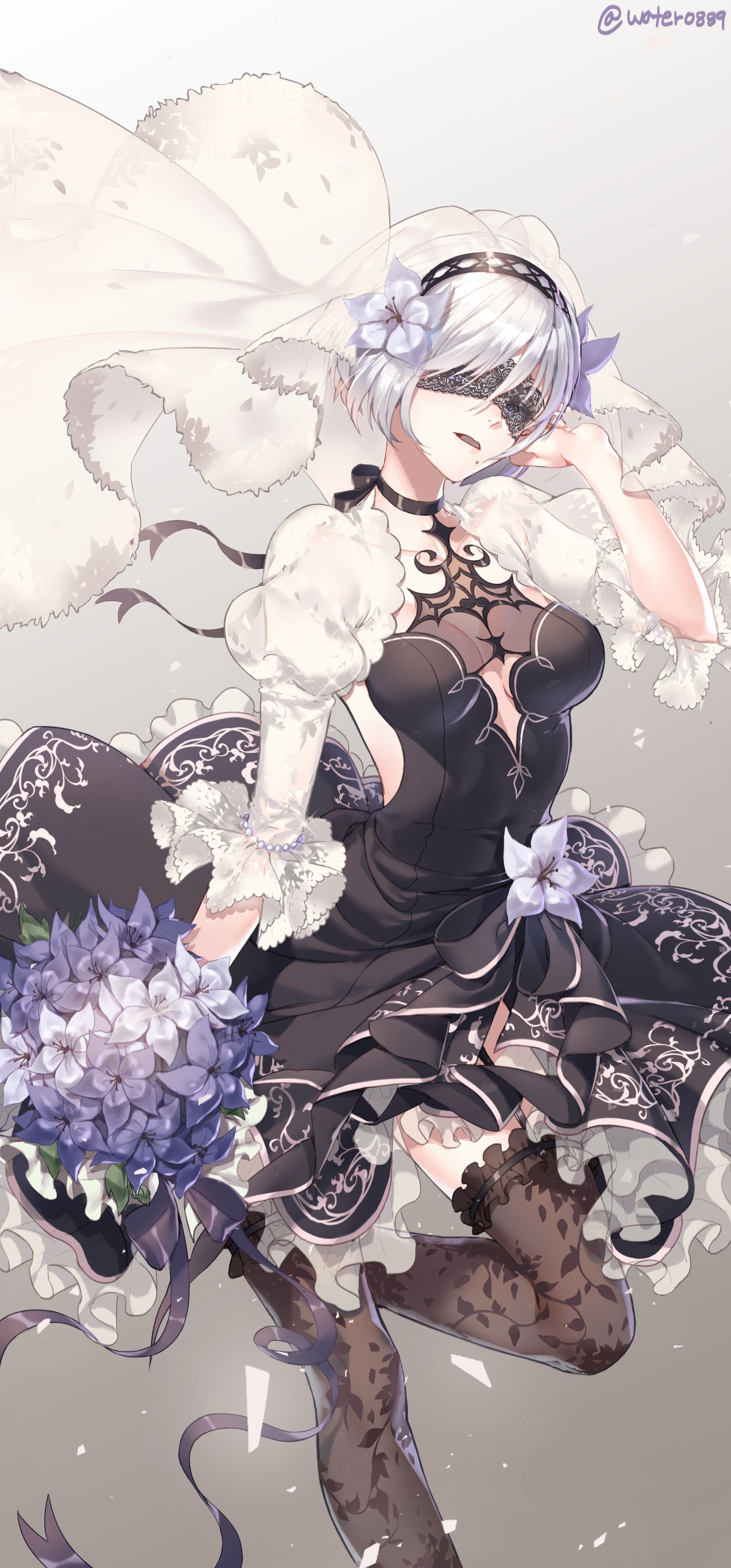 Nier : Automata 2B头像同人高清图