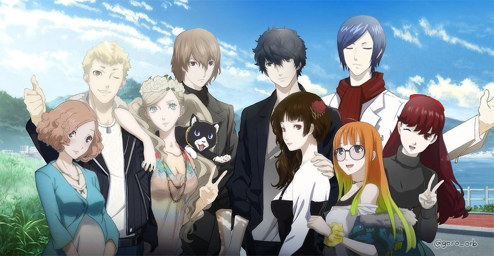 P5 Epilogue Picture updated插画图片壁纸