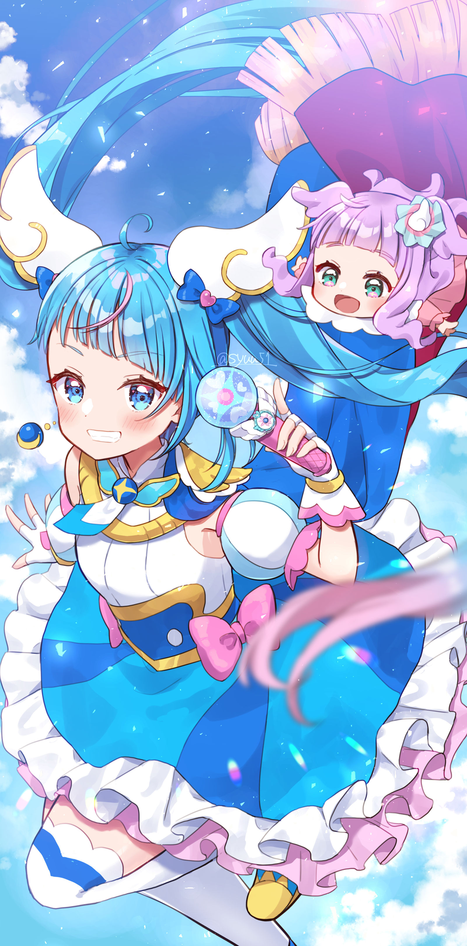 居尔天空！插画图片壁纸