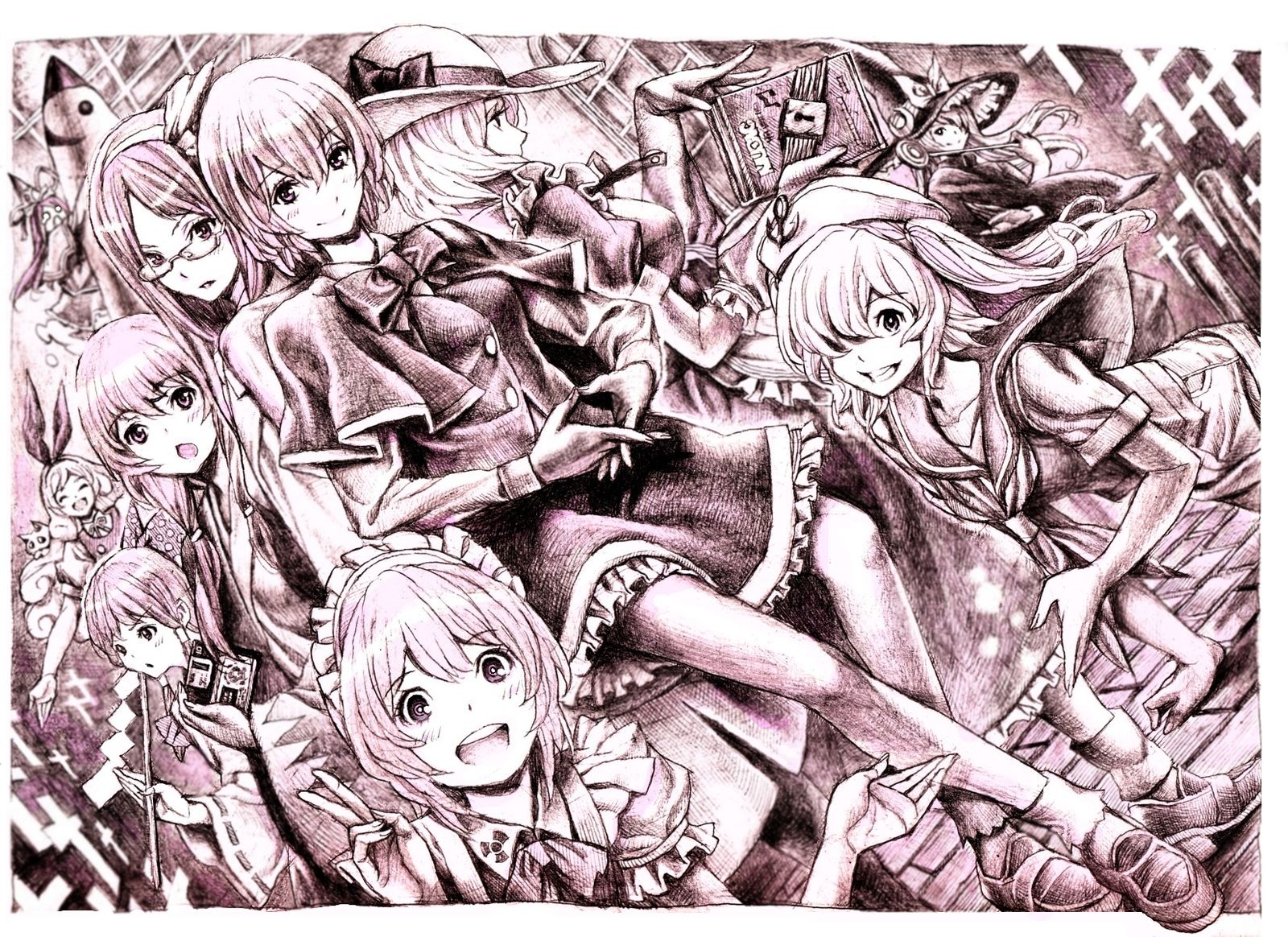 東方夢時空　Strawberry Crisis!!头像同人高清图
