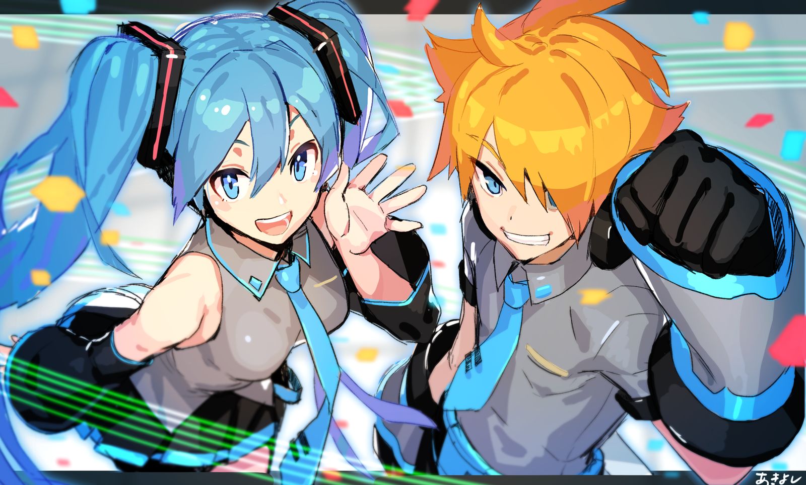 米克合作头像同人高清图