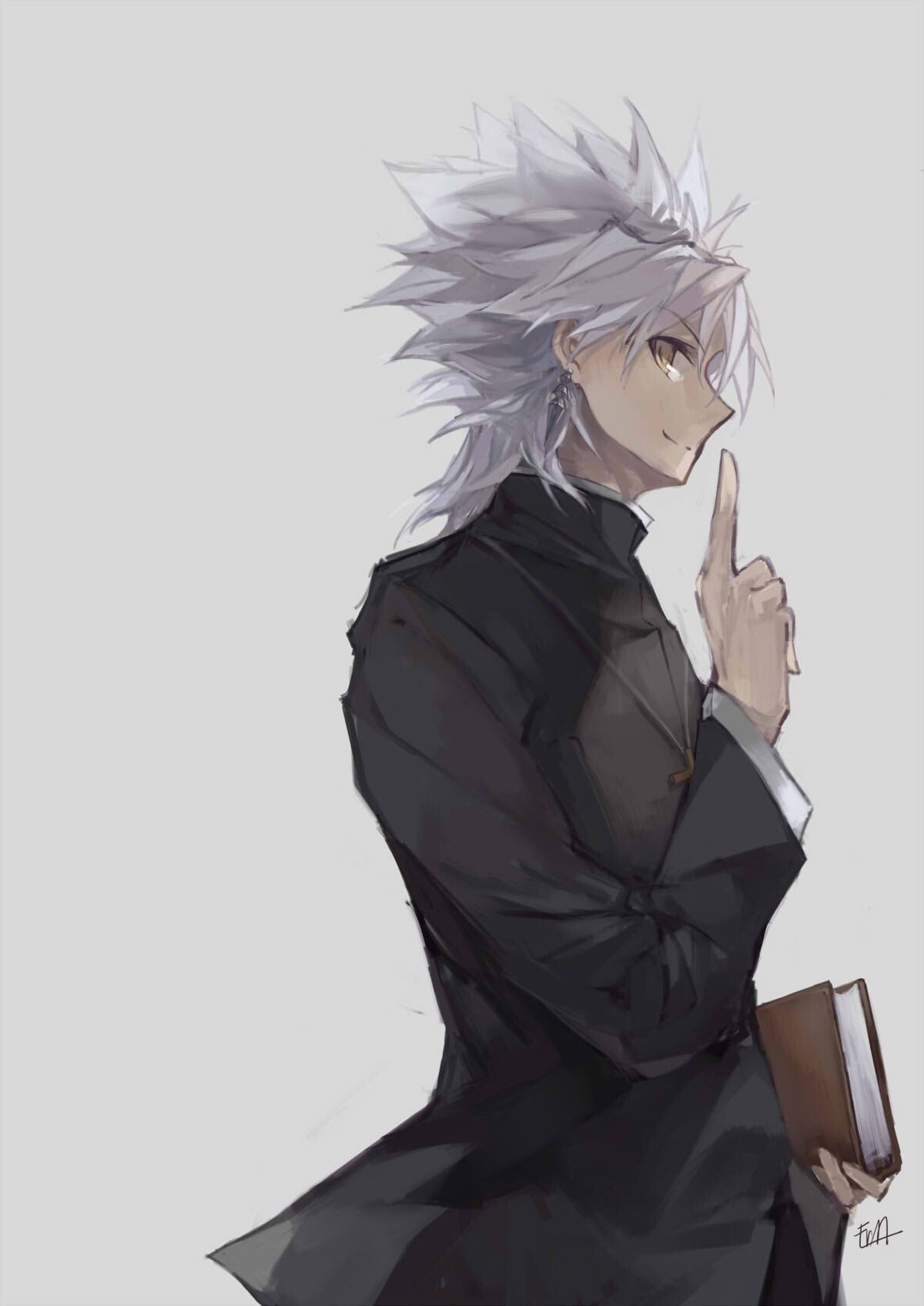 白LOG插画图片壁纸