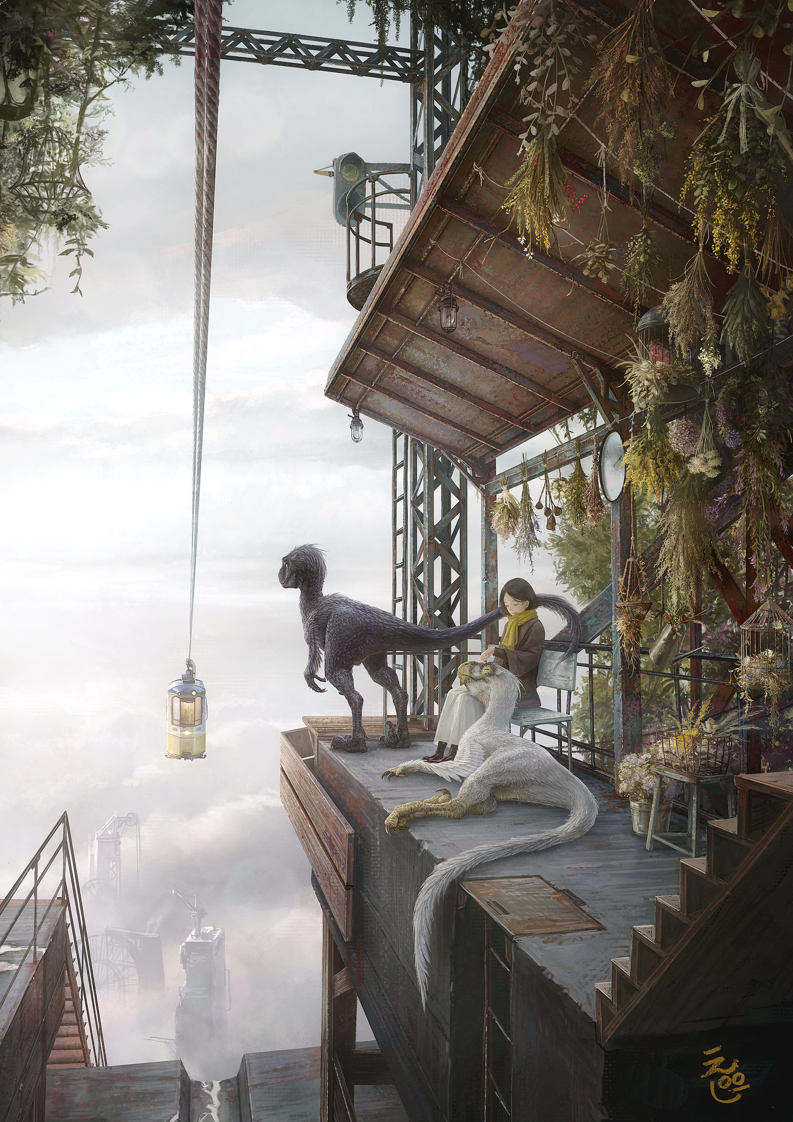 米恩·莫尔·赞插画图片壁纸