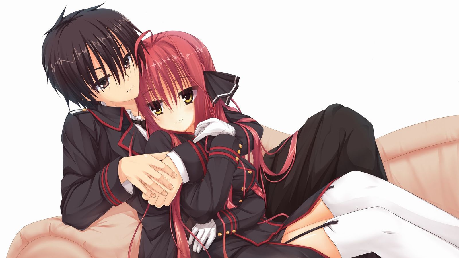 佑斗♡美羽头像同人高清图
