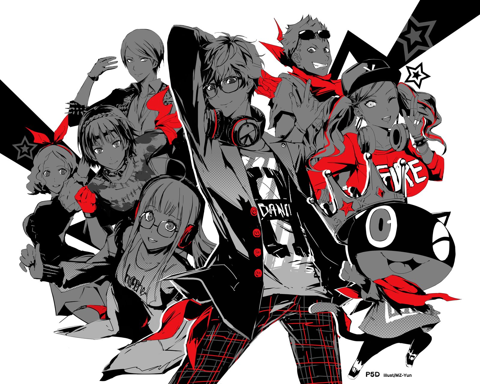 P5D头像同人高清图