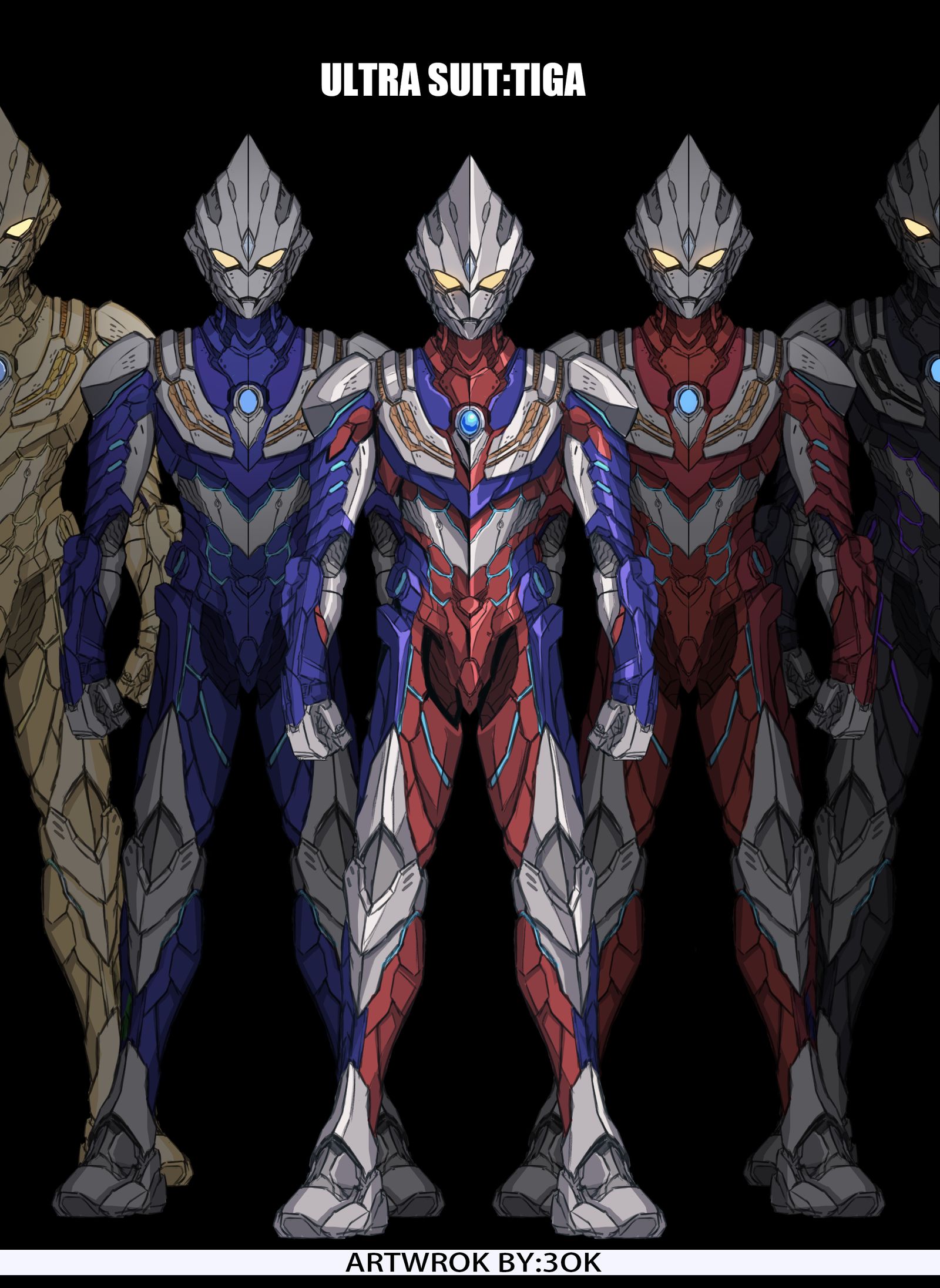 ULTRAMAN TIGA头像同人高清图