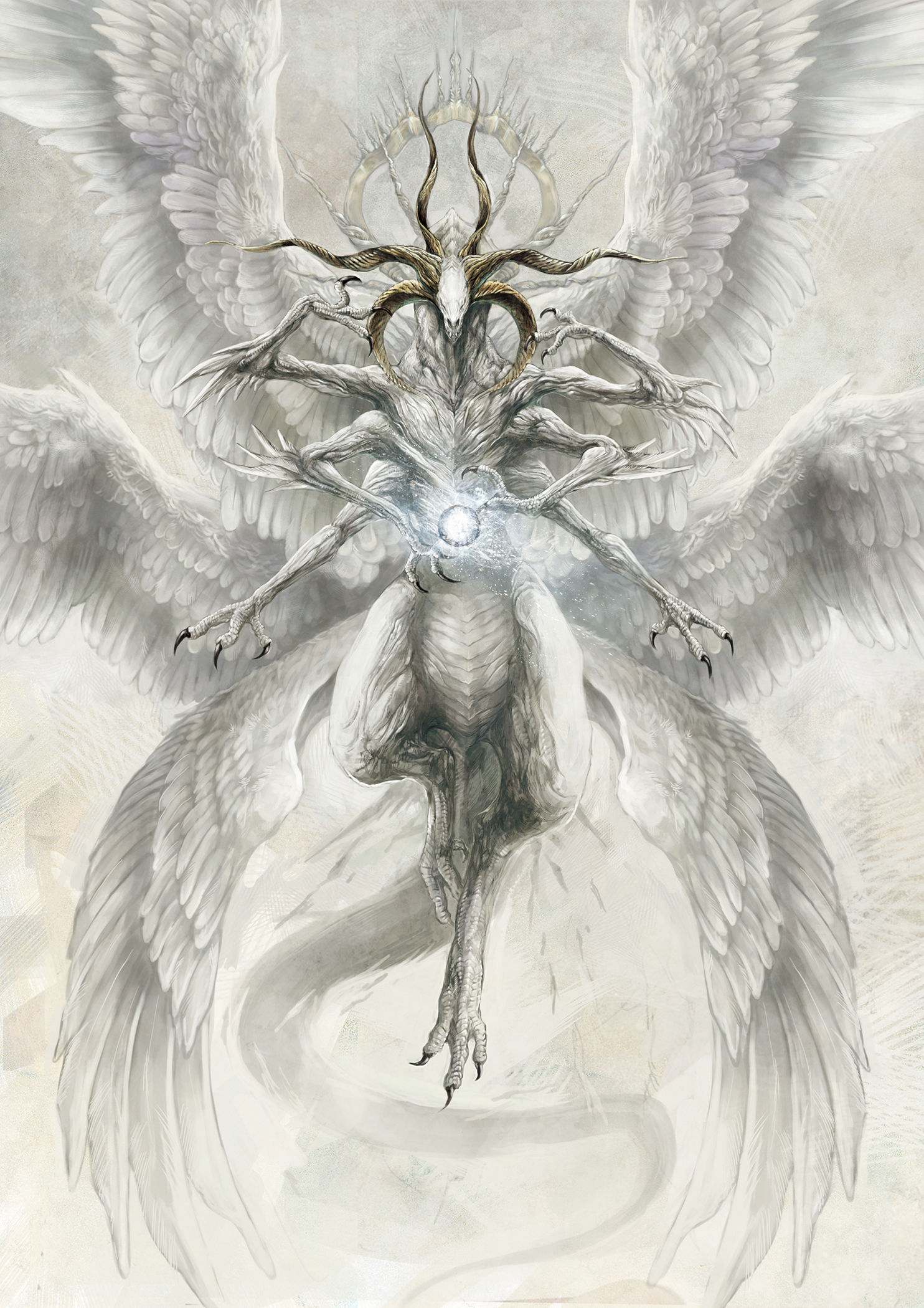 白色恶魔-龙的原创