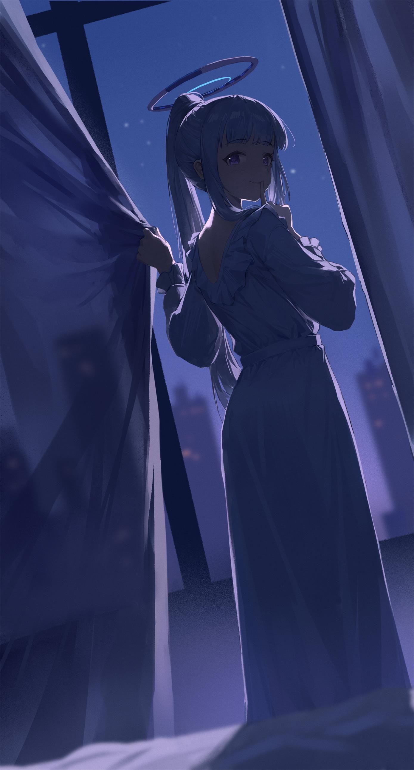 晚安插画图片壁纸