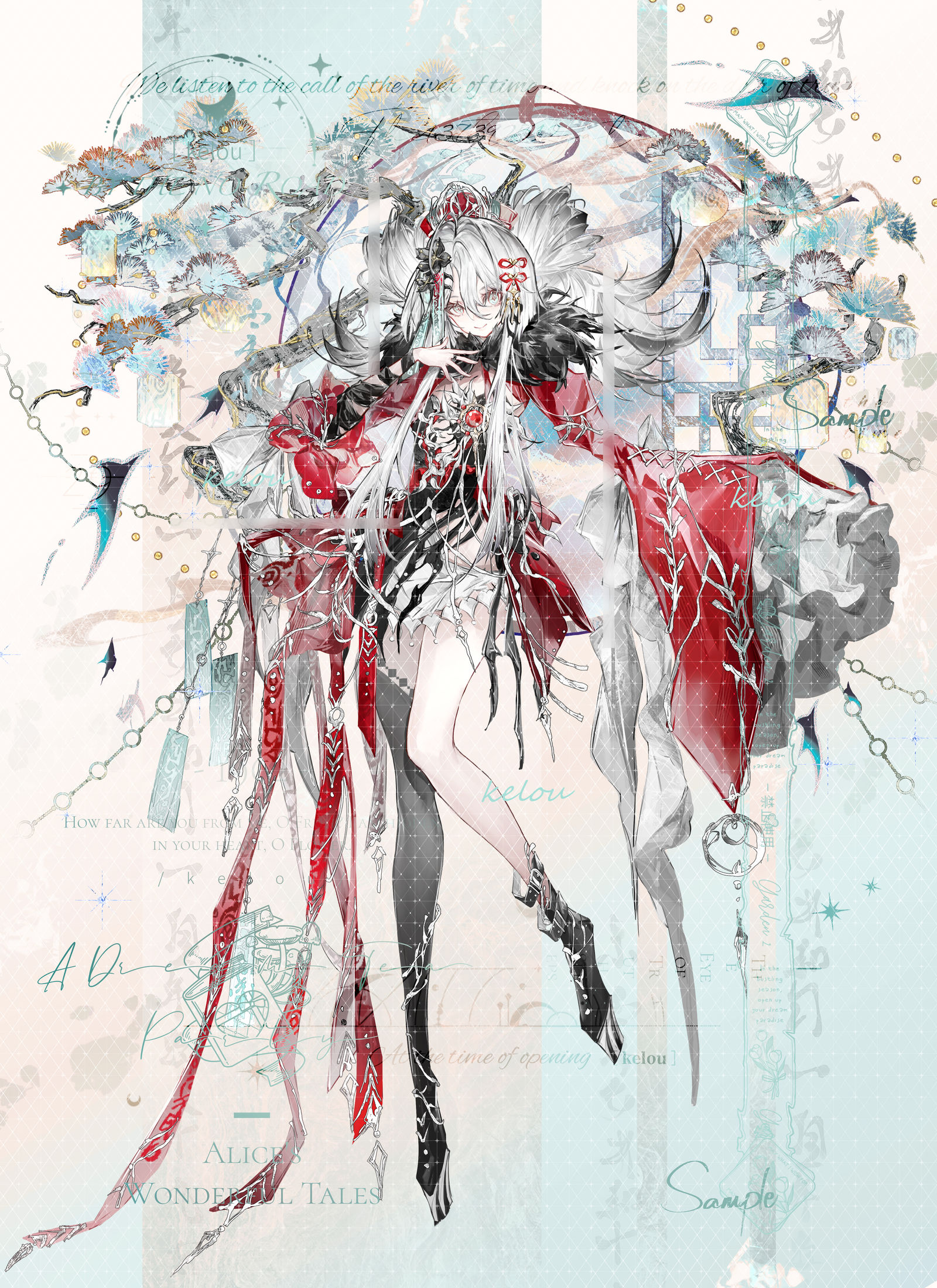 碧骨焚灯插画图片壁纸