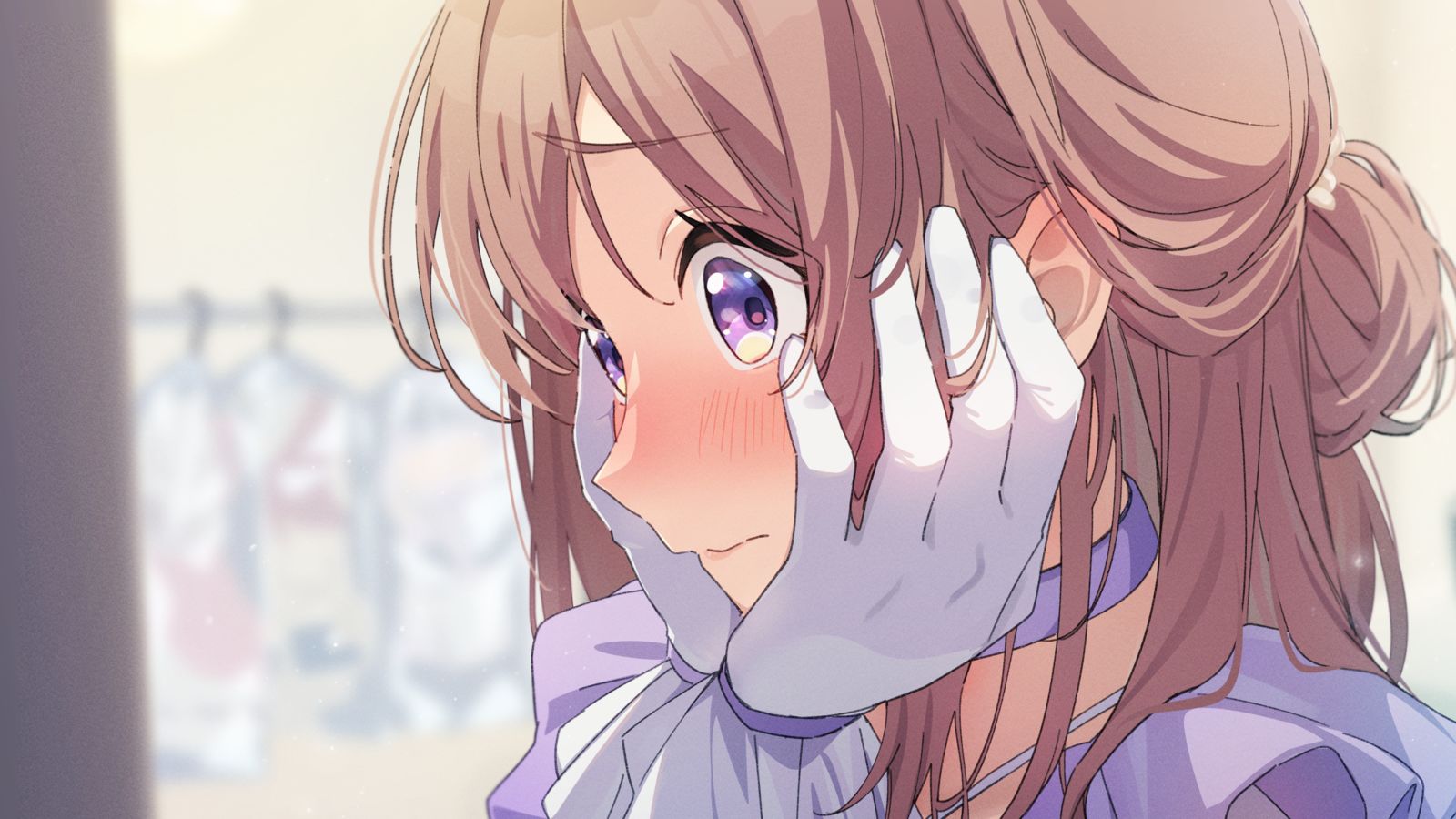 姬崎露出插画图片壁纸